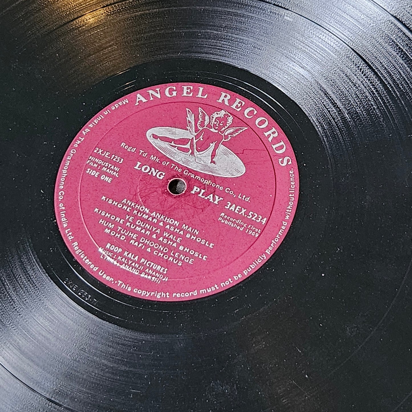 Mahal - 1st Angel - Music by Kalyanji Anandji in excellent