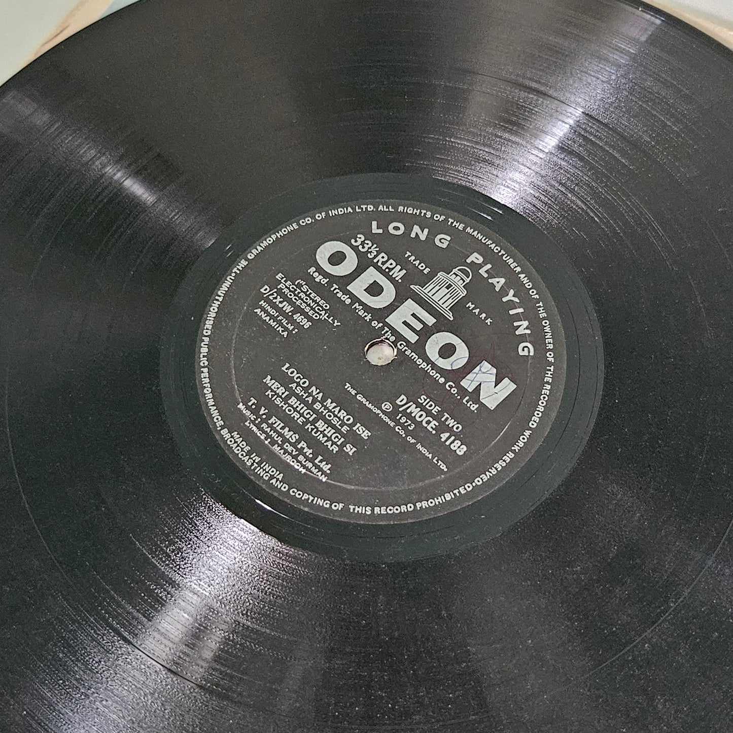Anamika - R D Burman superhit Double Ring odeon in Stereo in excellent condition clean copy