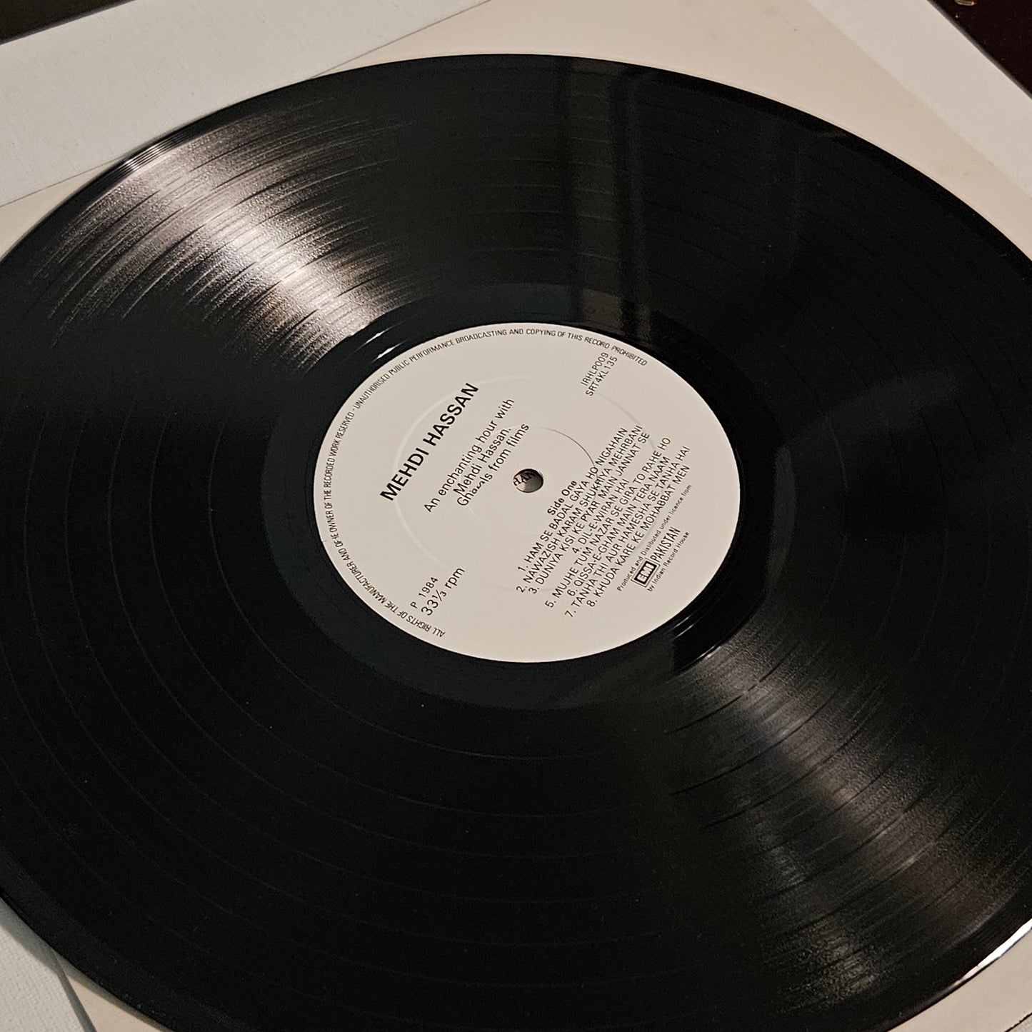 Mehdi Hassan - Ghazals from films Mode in UK in near Mint