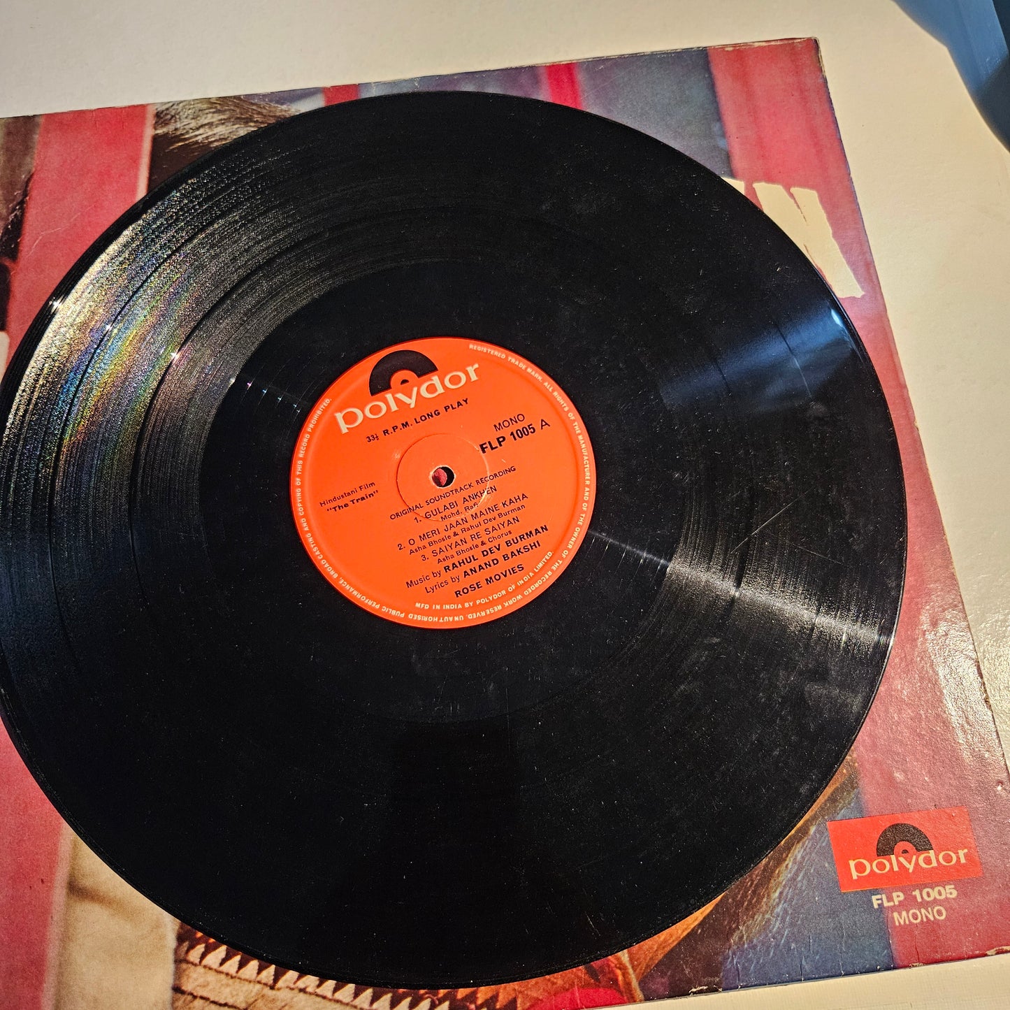 The Train - R D Burman superhit album 1st edition in VG+ condition