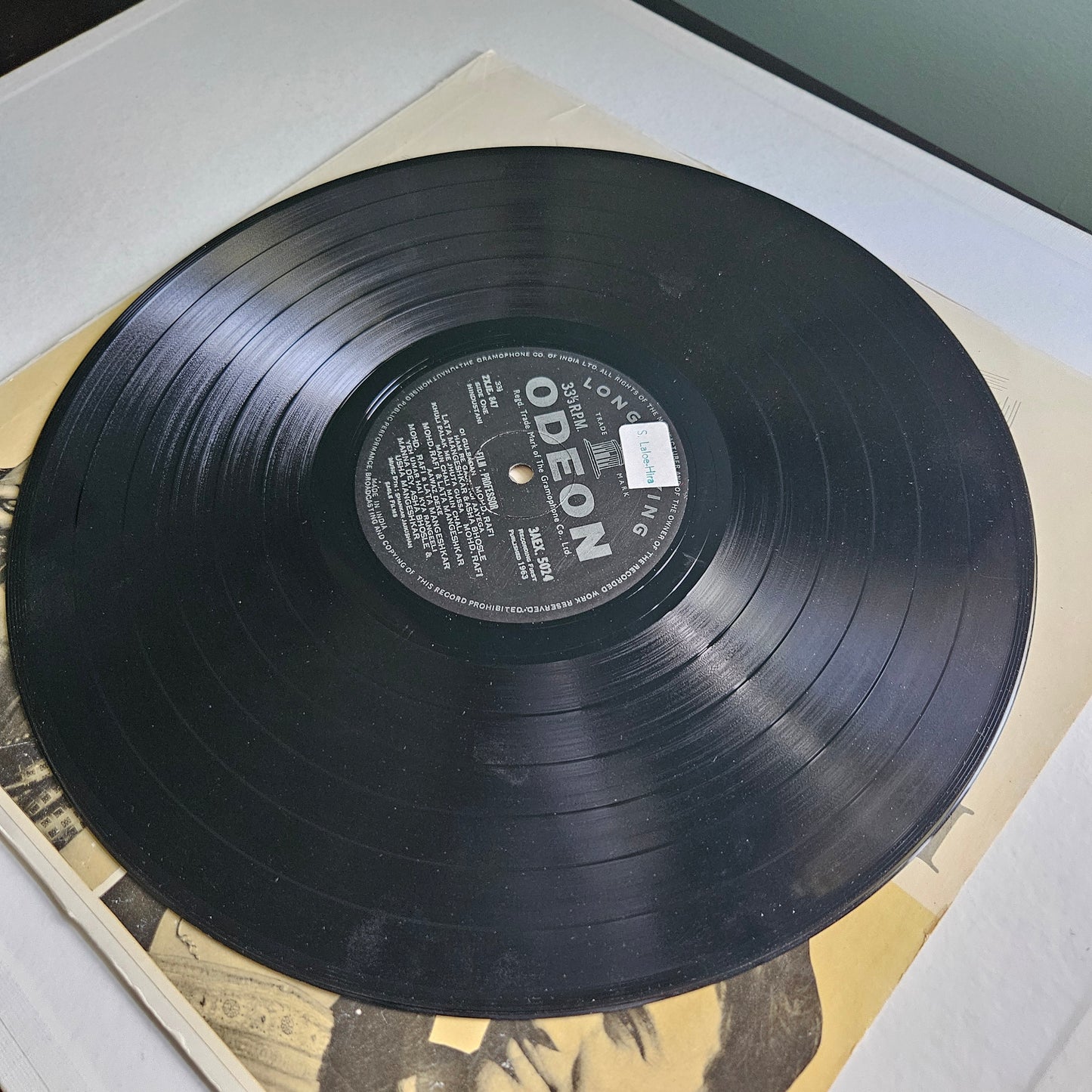 Professor + Asli Naqli Shankar jaikishan eternal classic Odeon near mint