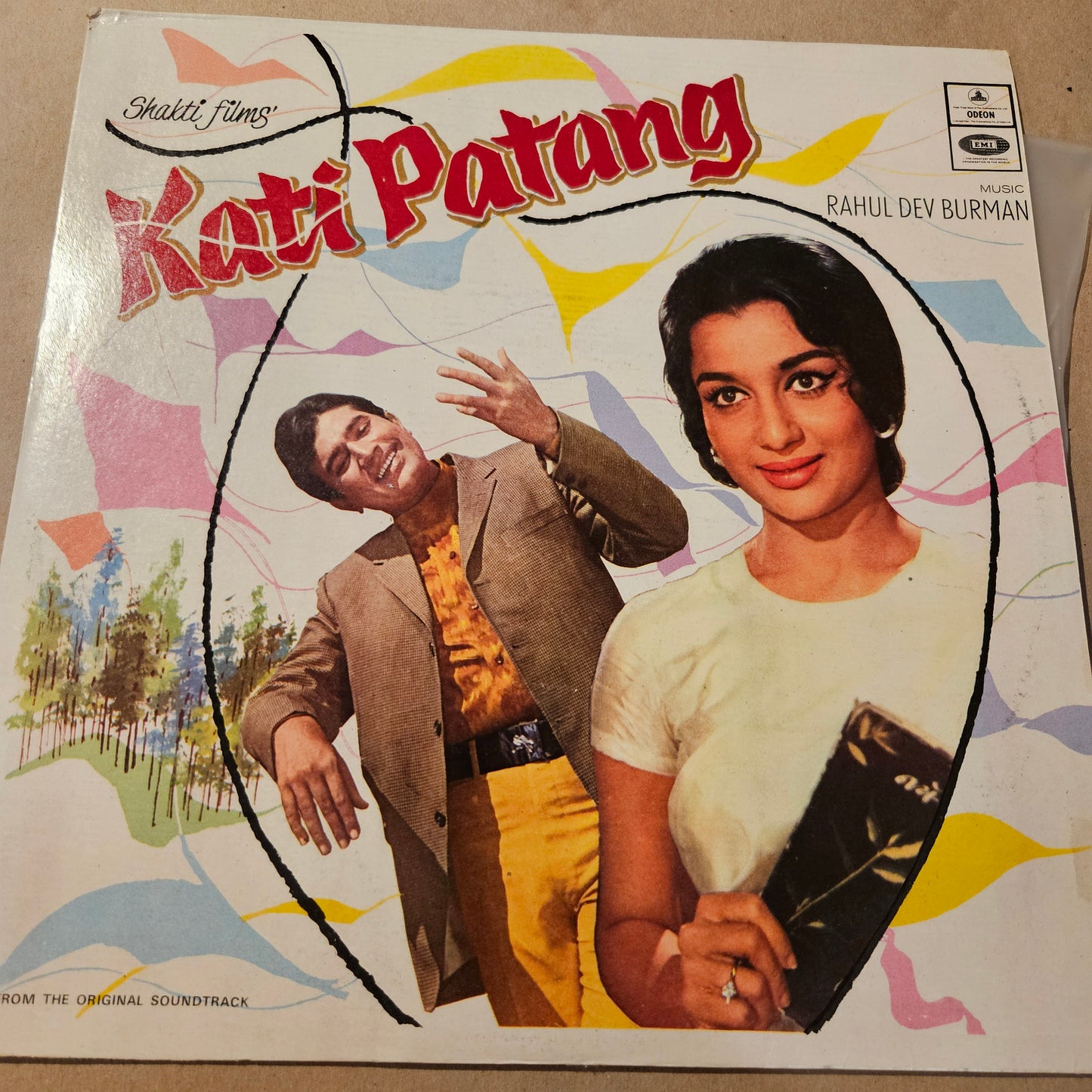 3 LPs package R. D. Burman blockbuster hits Apna Desh, Kati Patang and Caravan in Near mint