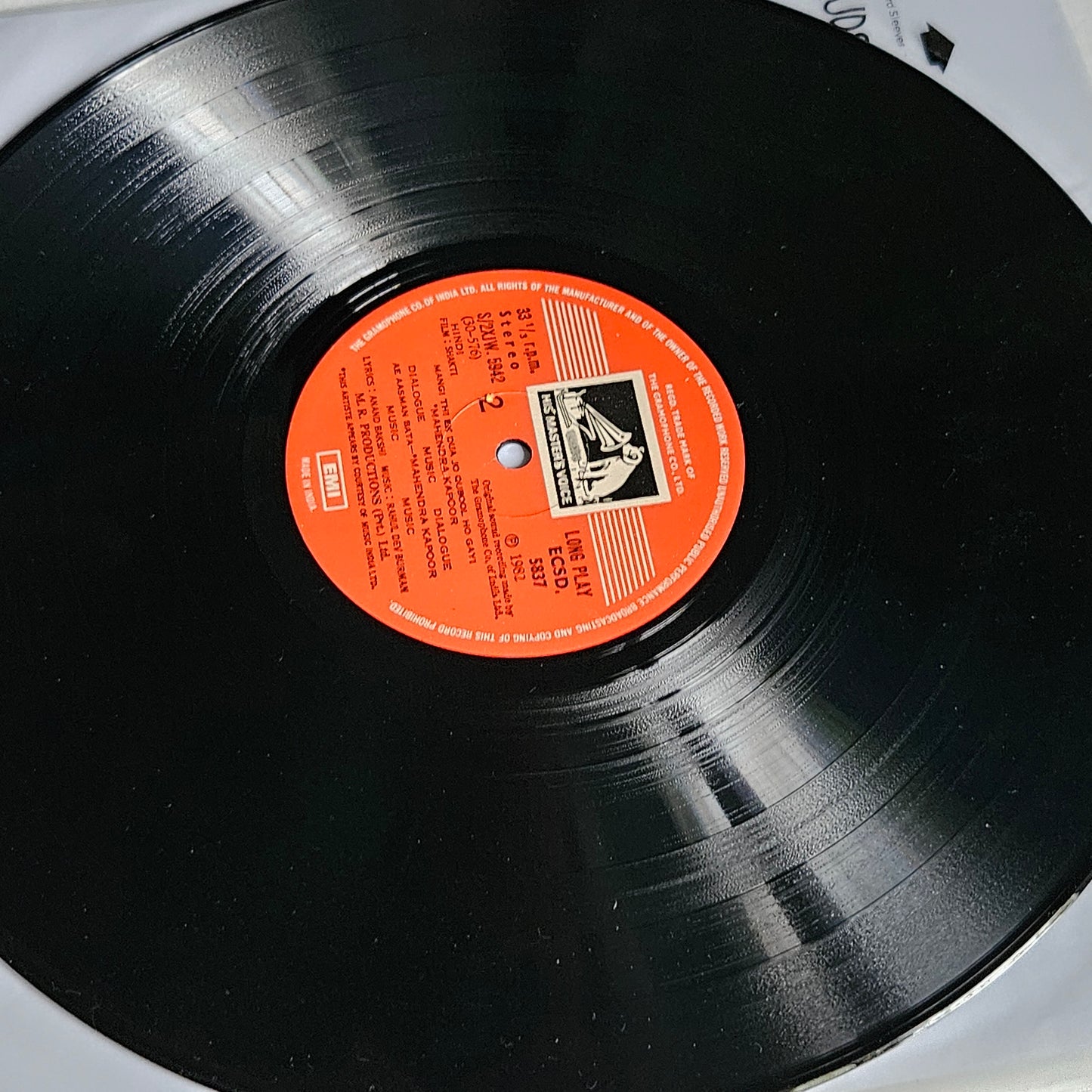 Shakti - R D BURMAN Blockbuster in Near Mint Supreme Stereo Gatefold Pristine