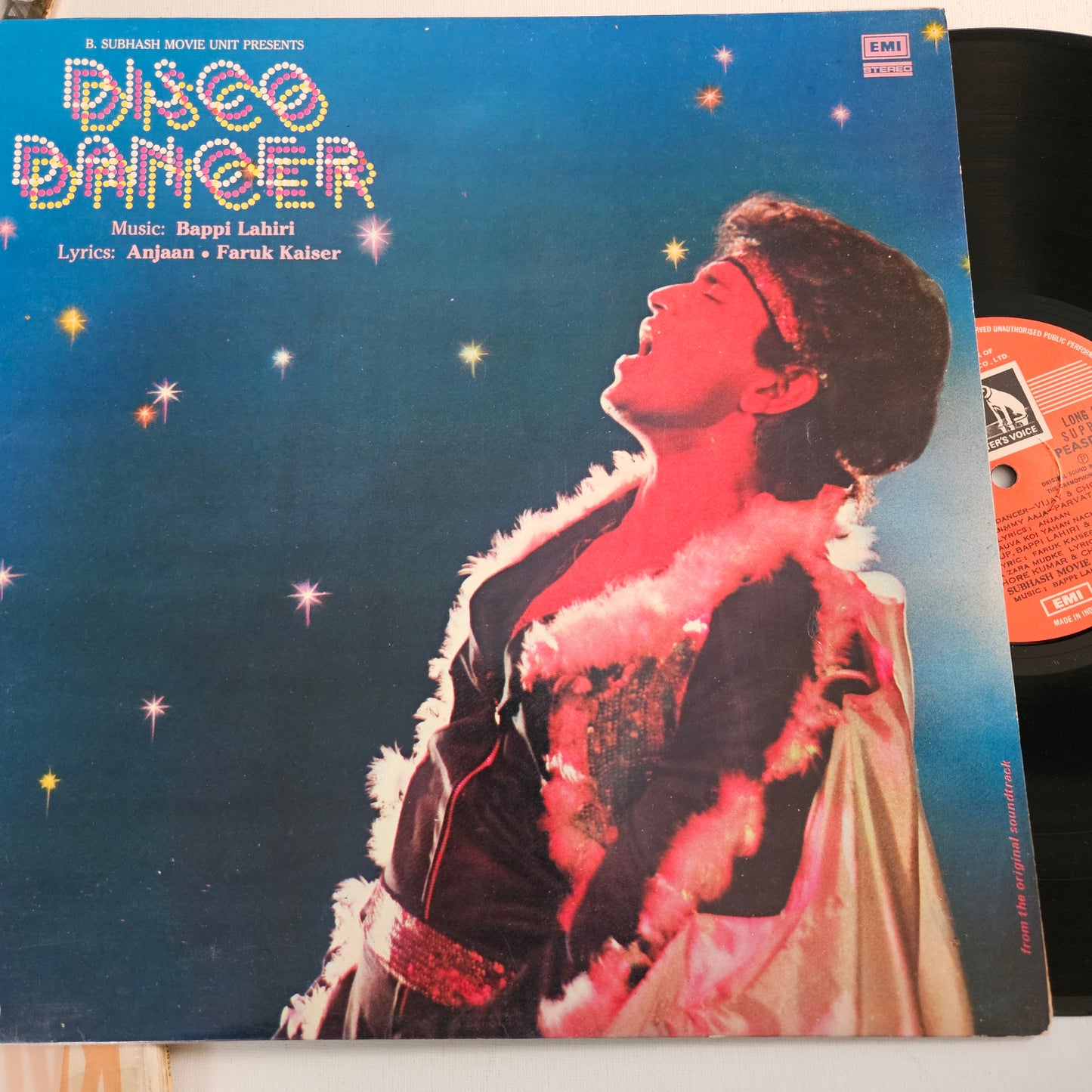 Disco Dancer - gatefold edition Bappi Lahiri Psych Funk Blockbuster in near mint