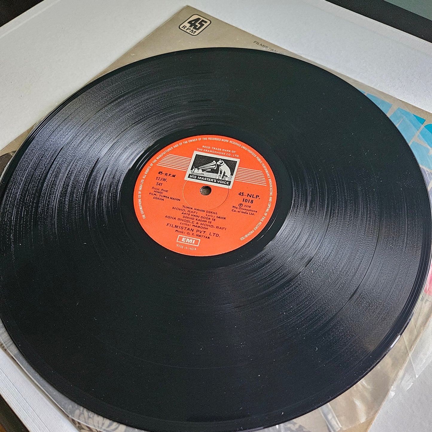 Tumsa Nahi Dekha + kashmir Ki Kali O P Nayyar dhamaka 2 records in near mint