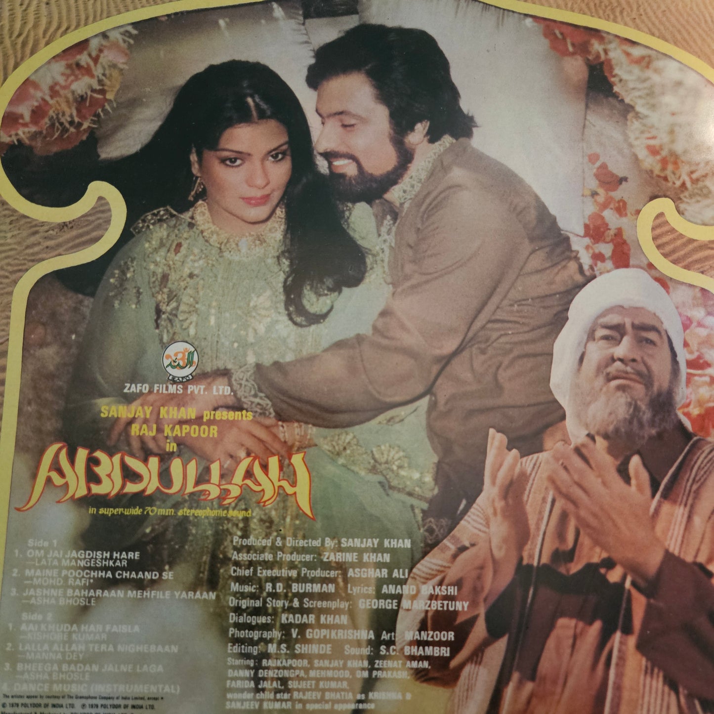 2 LPs package R. D. Burman Abdullah, Zamaane Ko Dikhana Hai Stereo Blockbuster soundblast in Excellent