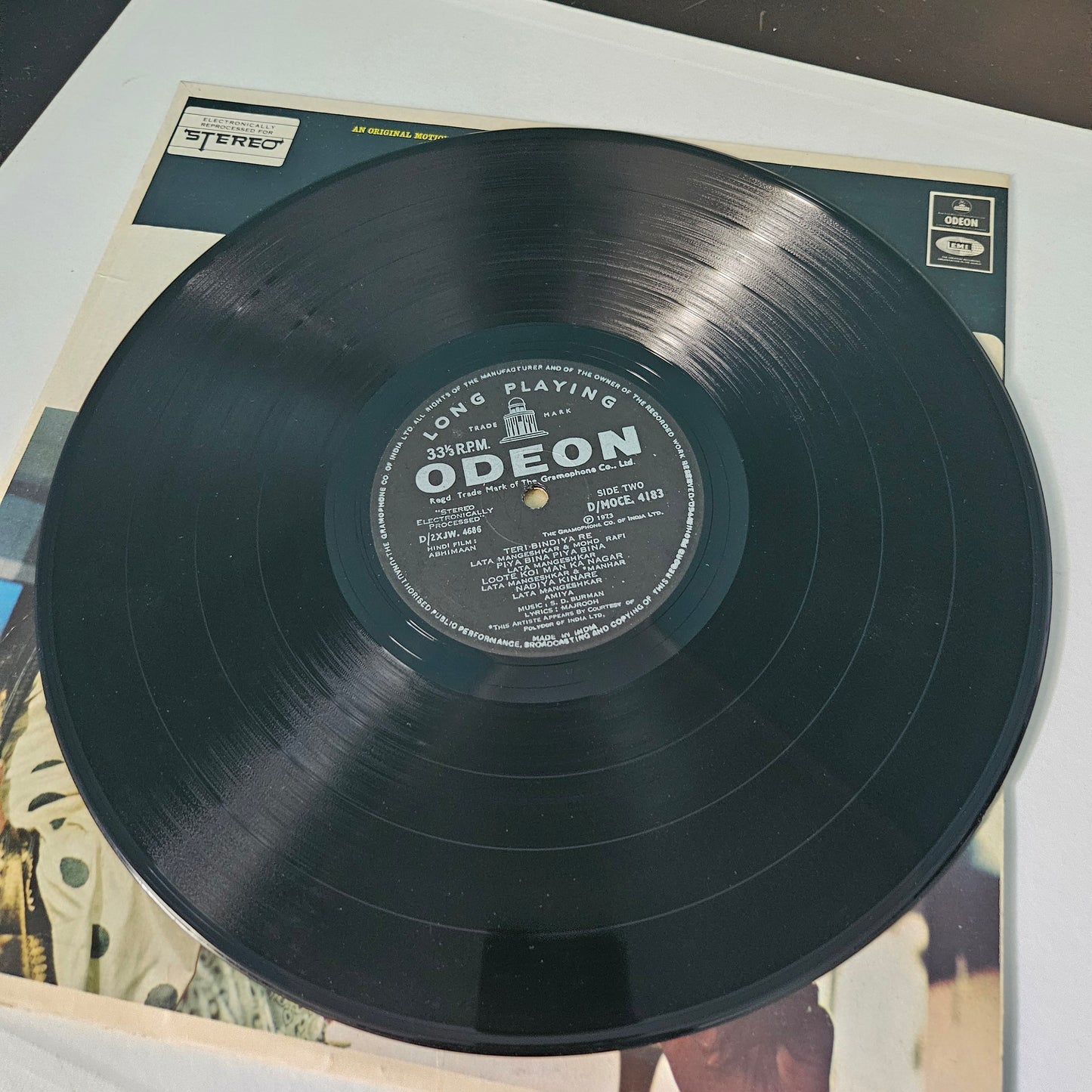 3 LPs package S D Burman blockbuster Sharmilee , Abhimaan and Guide excellent