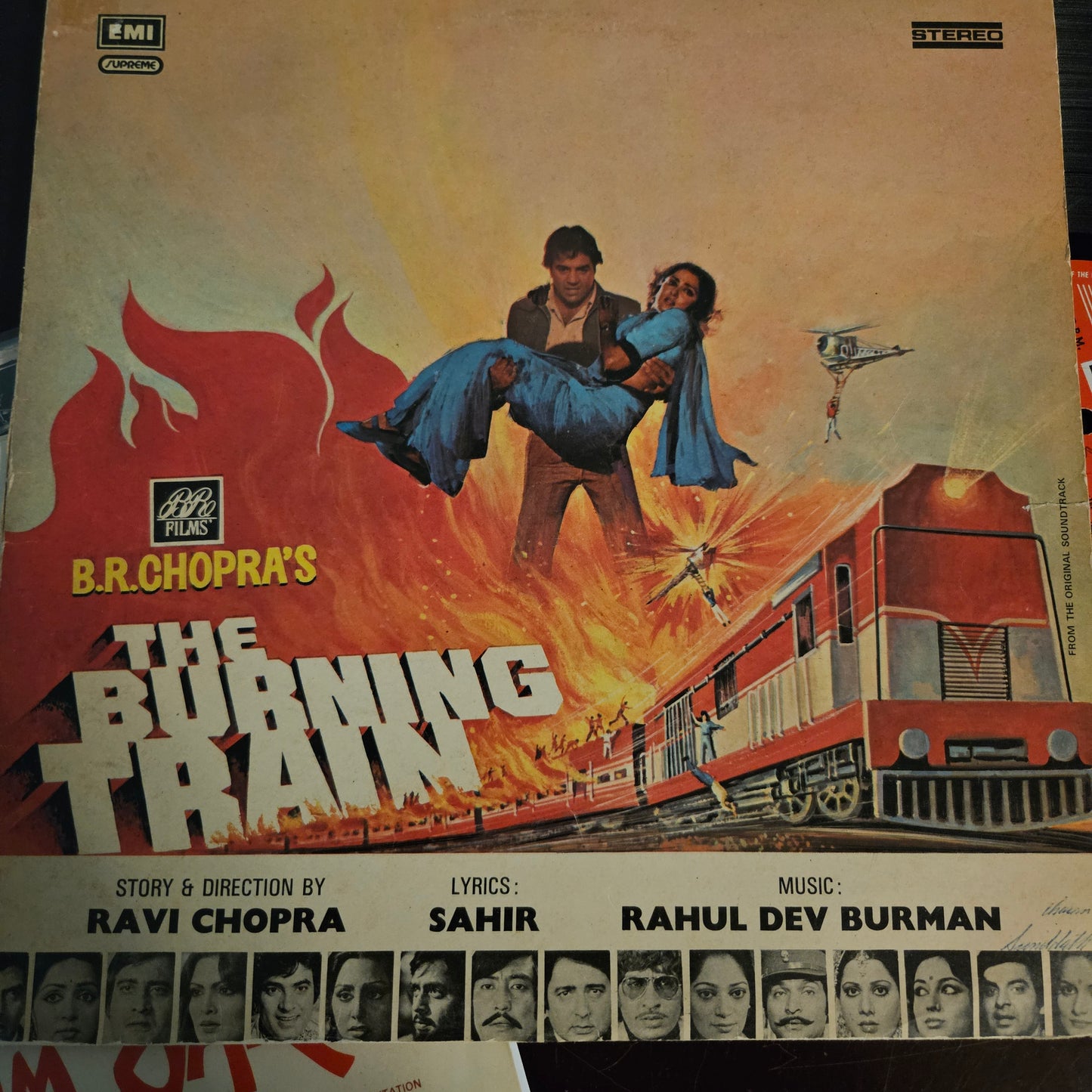 The Burning Train - R D Burman Superhit Blockbuster in VG condition