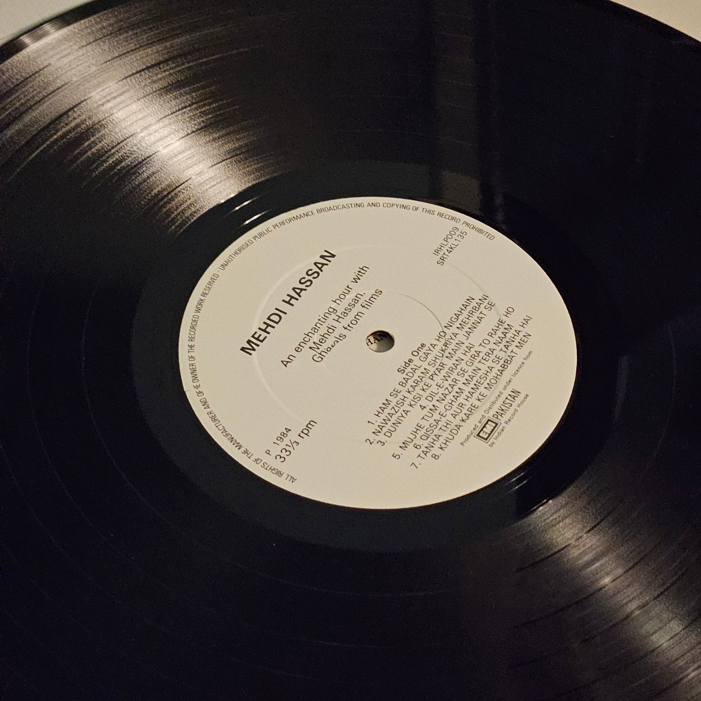 Mehdi Hassan - Ghazals from films Mode in UK in near Mint