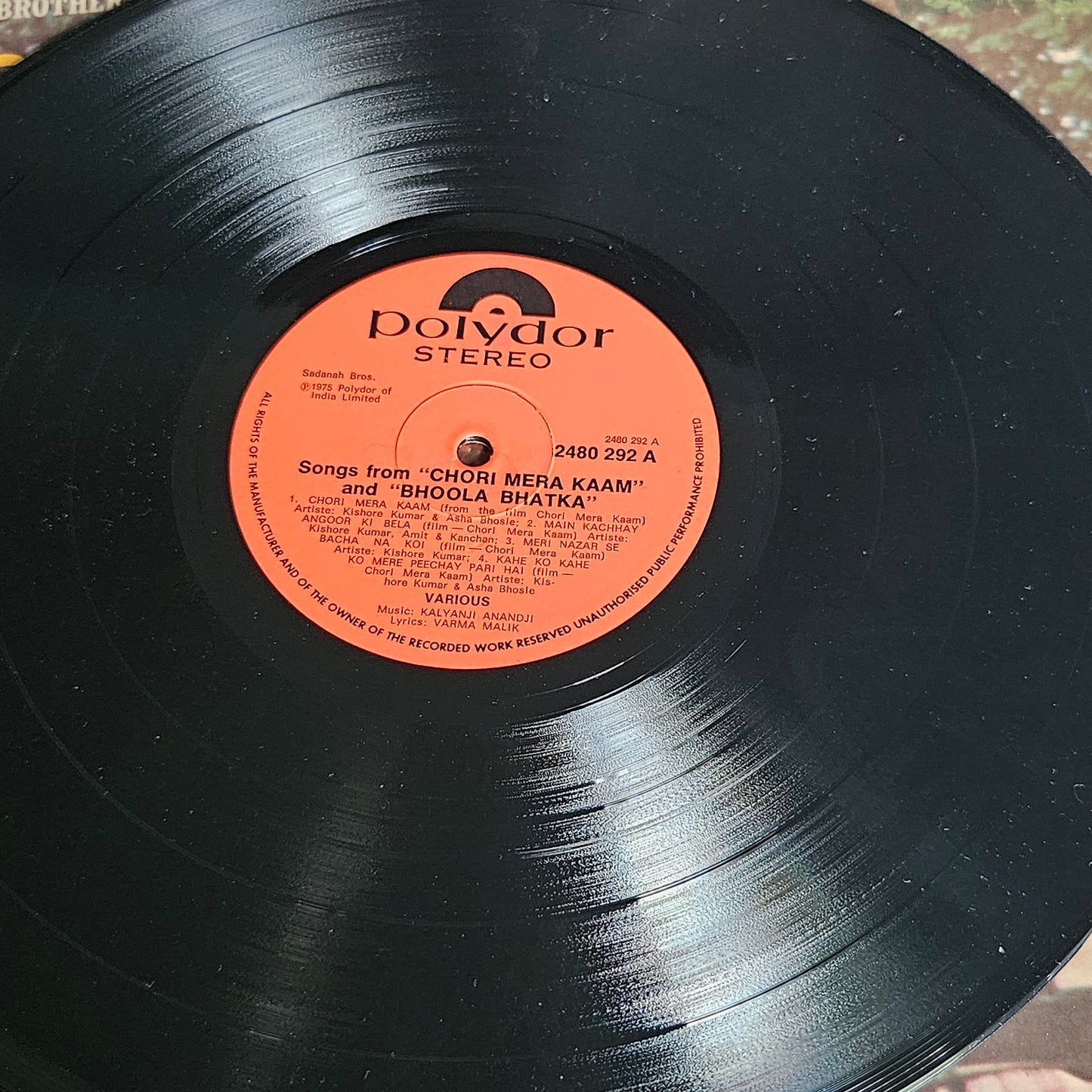 Chori Mera Kaam + Bhoola Bhatka - Kalyanji Anandji superhit In near mint pristine