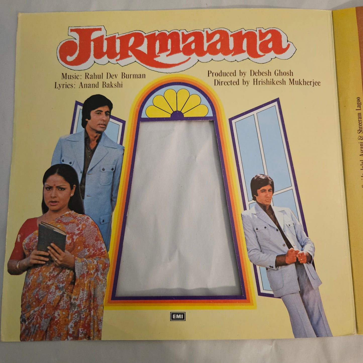 Jurmaana - R D Burman in gatefold in near mint condition Pristine