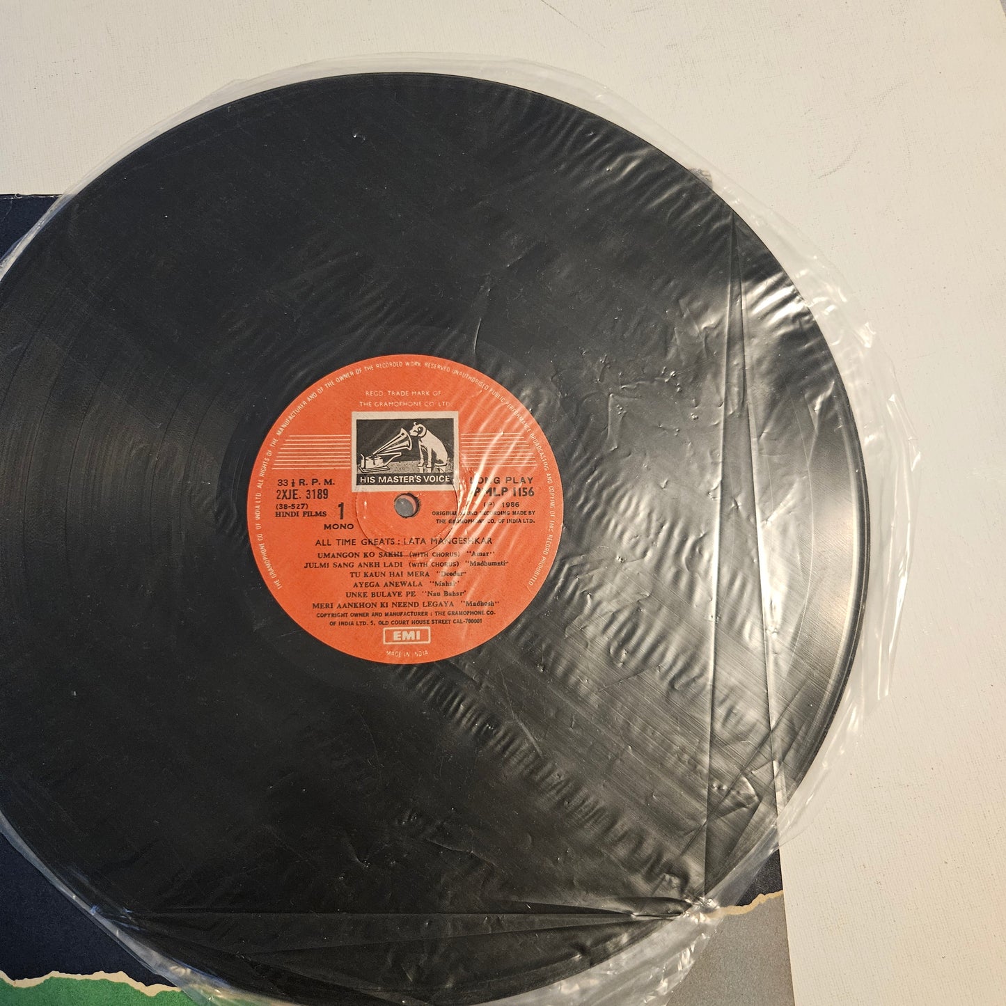 Lata Mangeshkar - alltime greats 2 LP set in near MINT