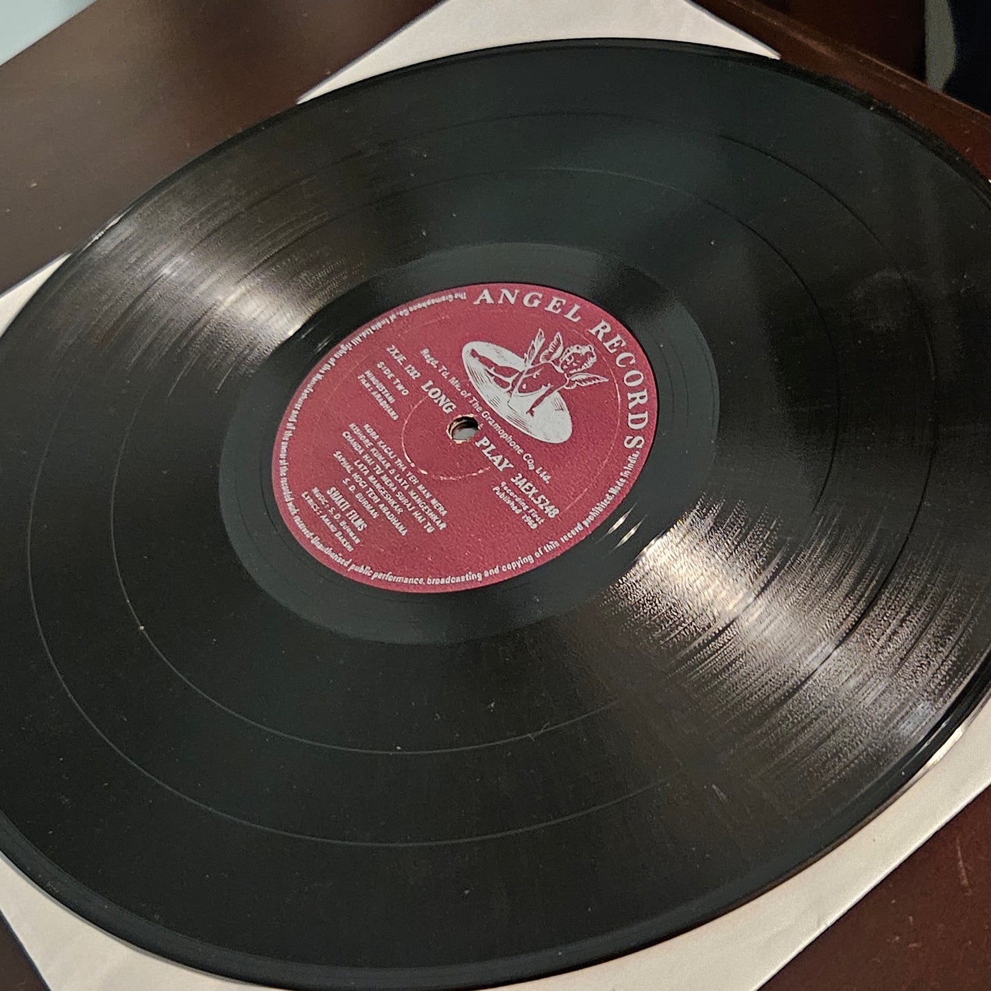 Aradhana - S. D. Burman , Kishore Kumar , Rajesh Khanna Superhit blockbuster 1st Angel record in excellent condition