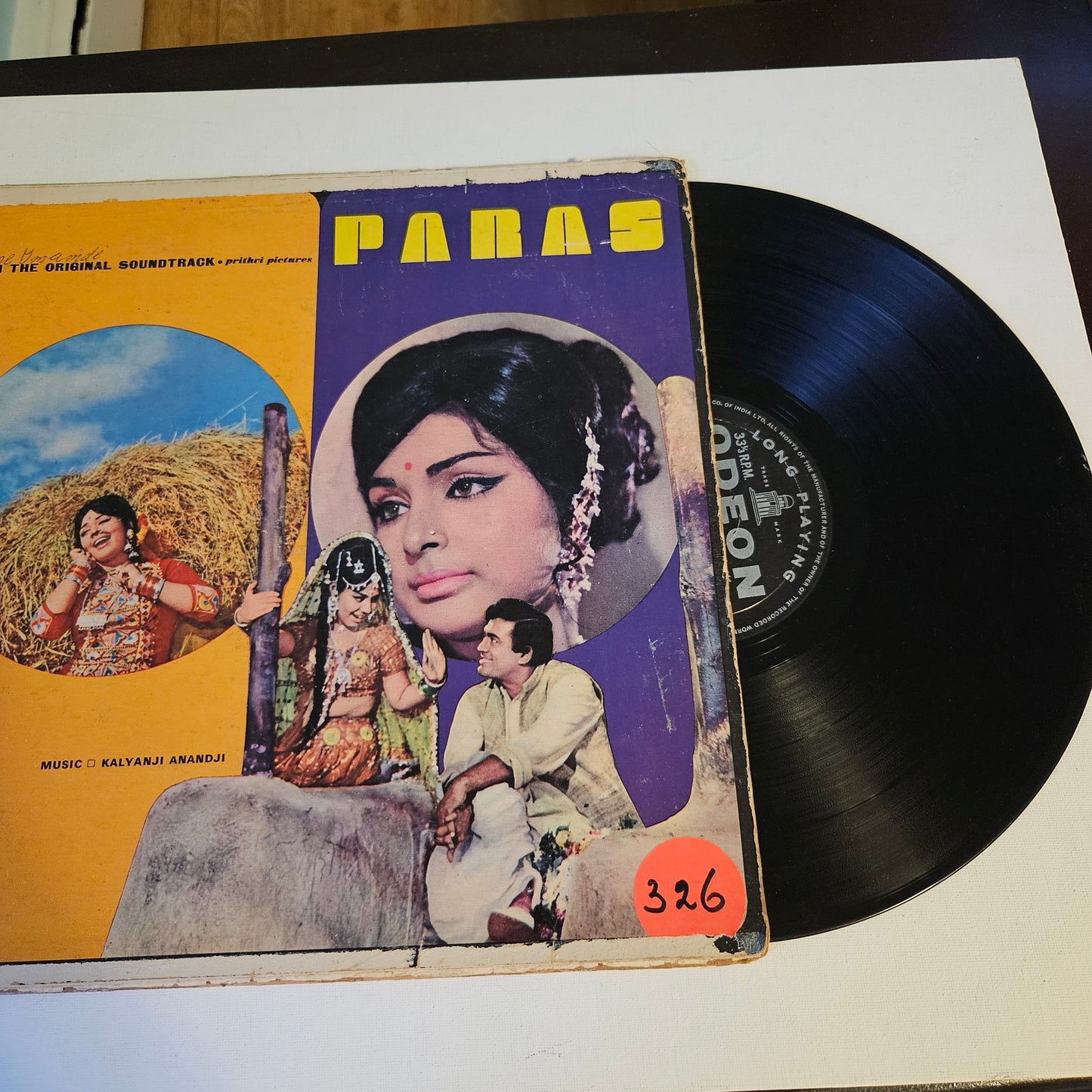 Paras - Kalyanji Anandji - Ring 1st odeon version in excellent