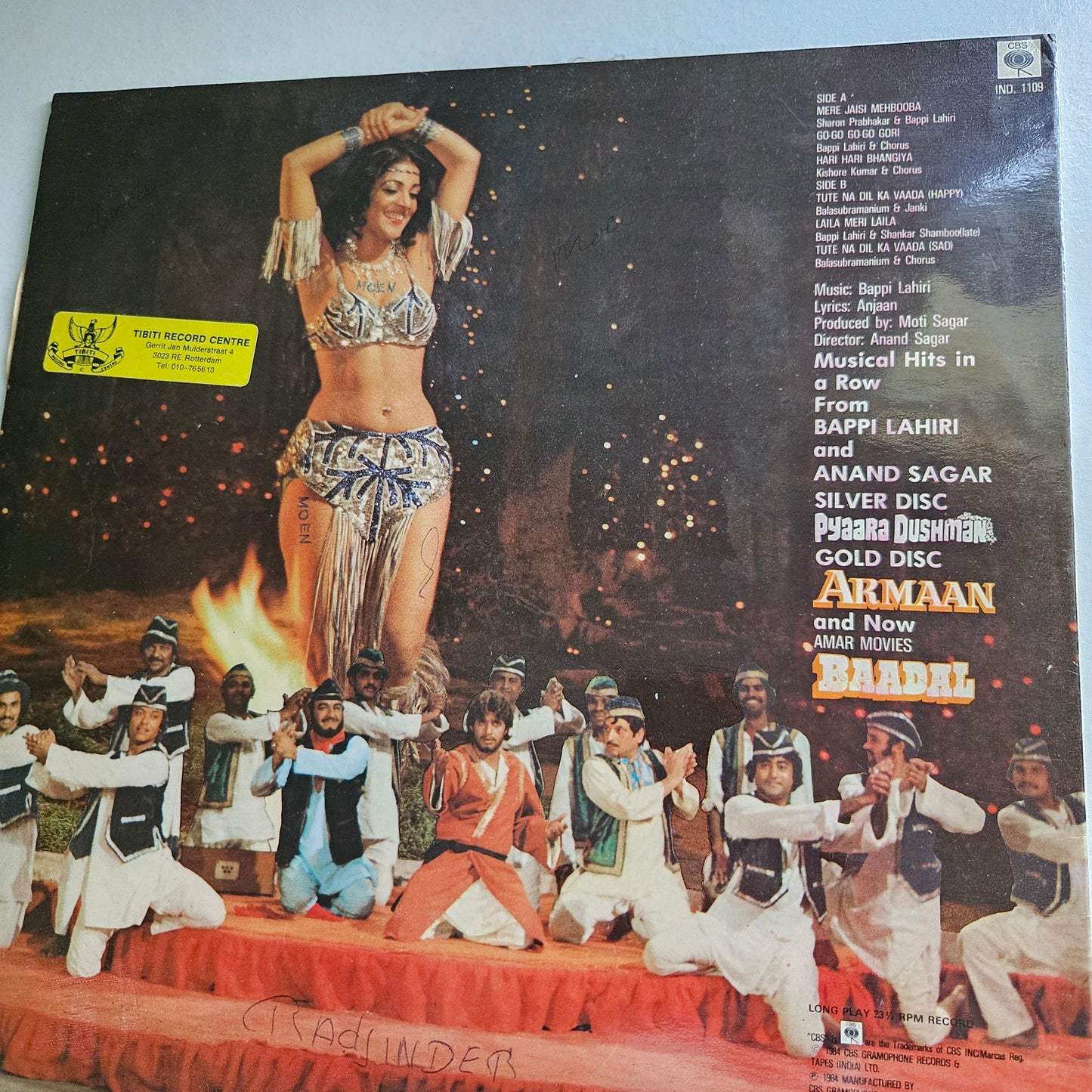 Bappi Lahiri Baadal in excellent to near mint condition