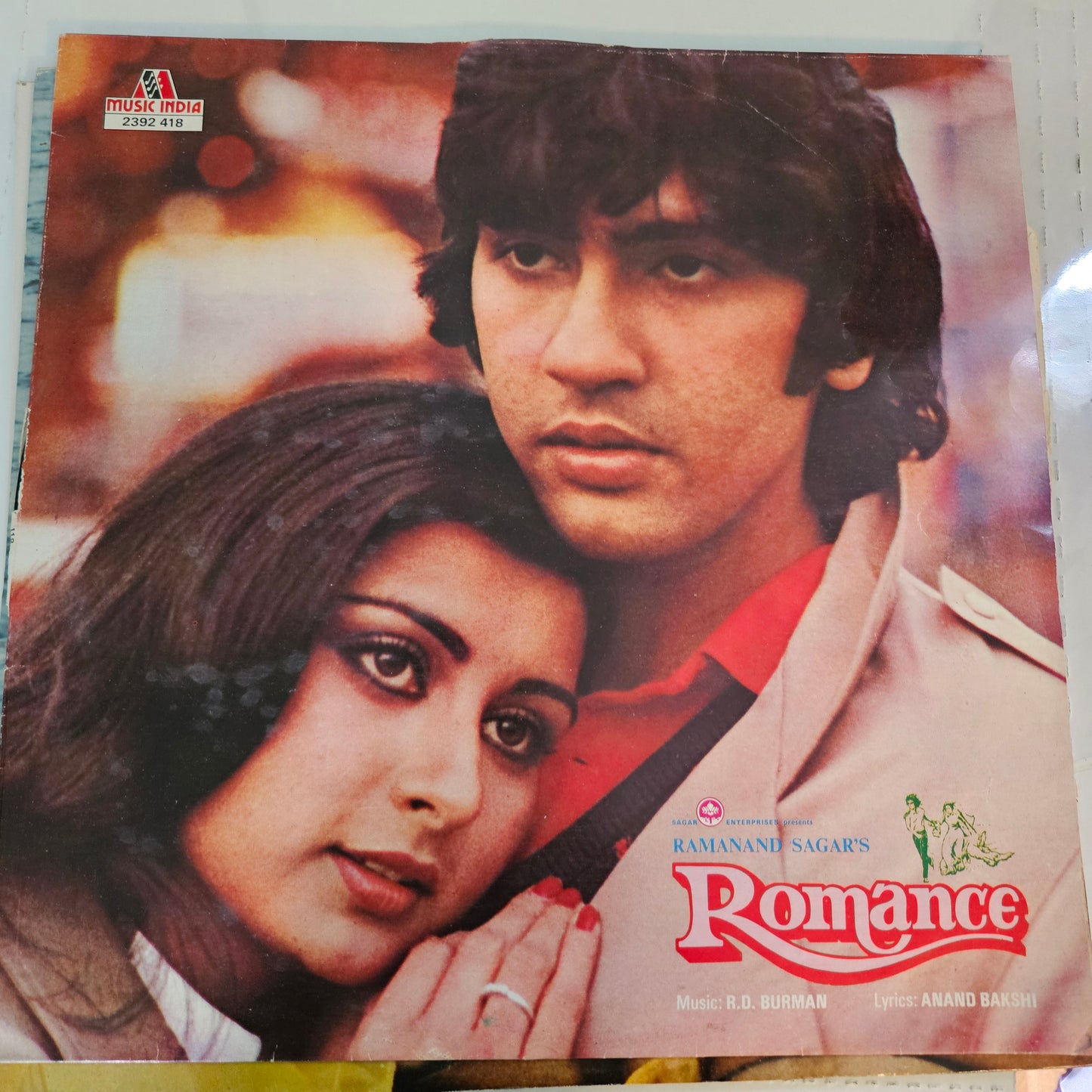 4 Superhit LPs package Kumar Gaurav and R D Burman and in excellent Love Story, Lovers, Romance and Hum Hai Lajawab