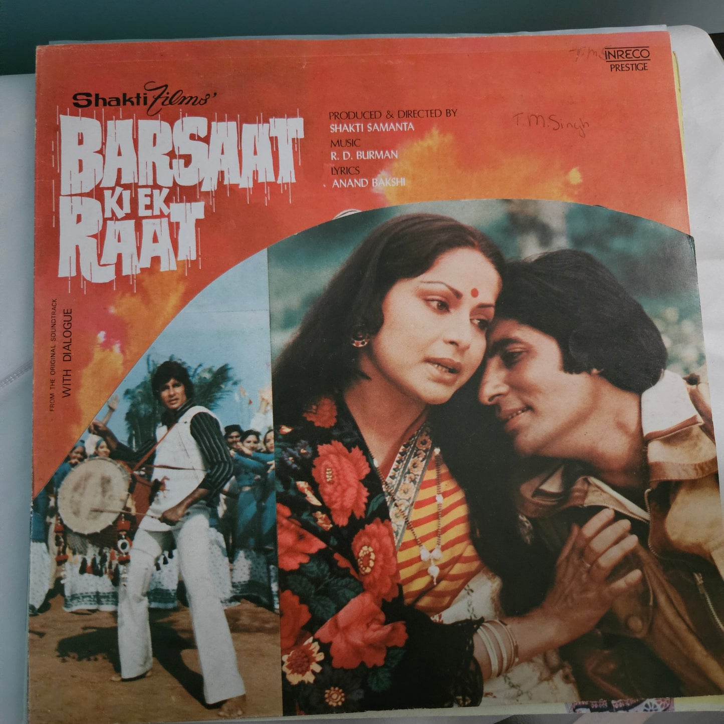 BEMISAL, Jurmaana and Barsaat ki Ek Raat - R. D. Burman and Amitabh records in near mint - Gatefold edition