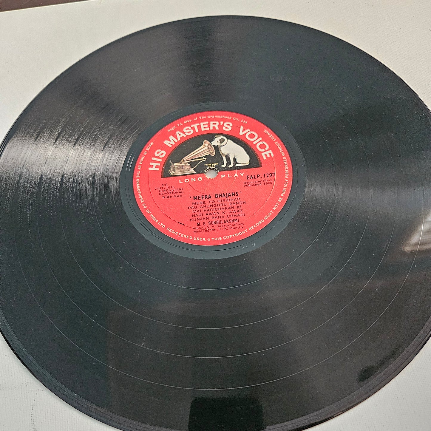 Smt. M. S. Subbulakshmi – Meera Bhajans classic In Near Mint