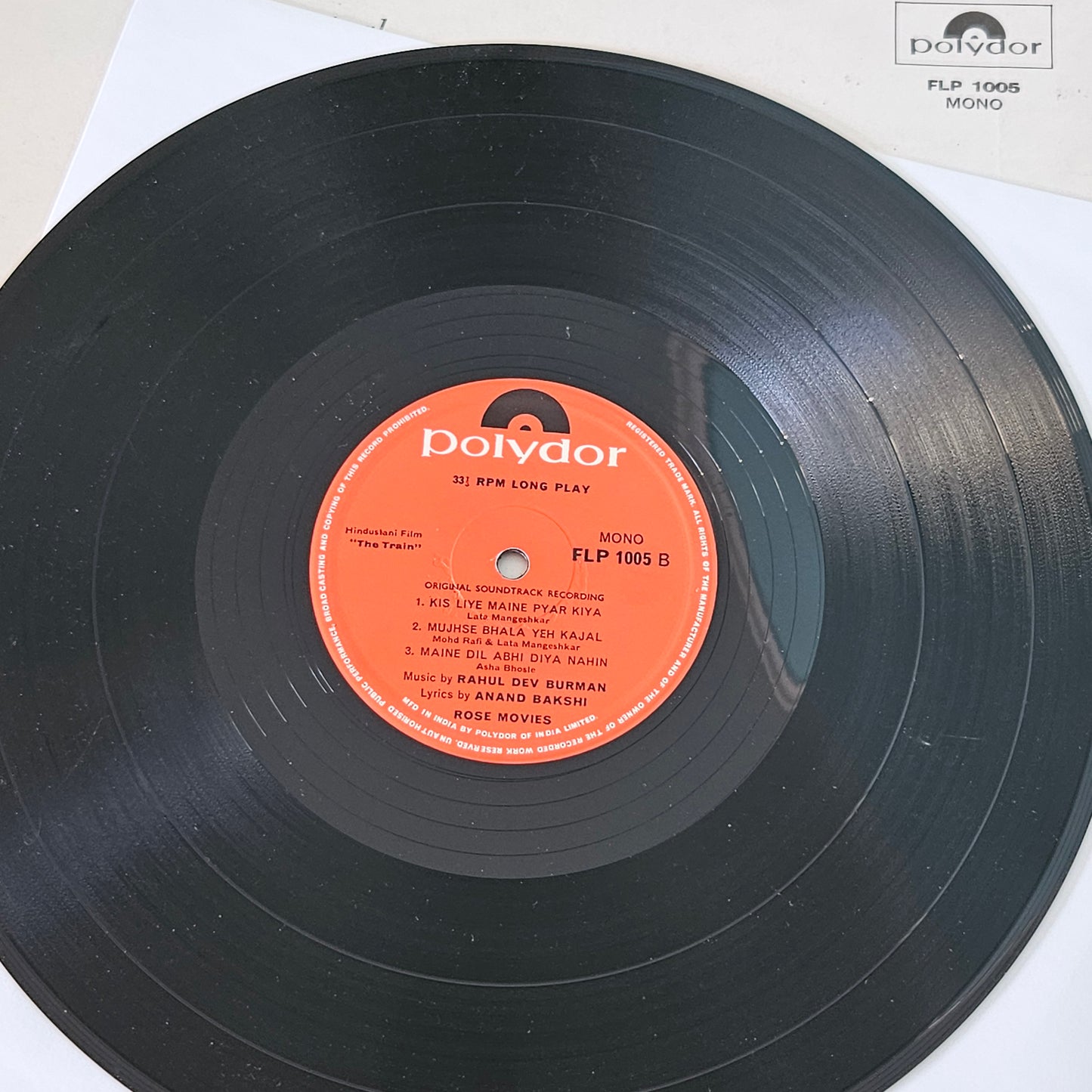 The Train - R D Burman superhit album in VG+ condition