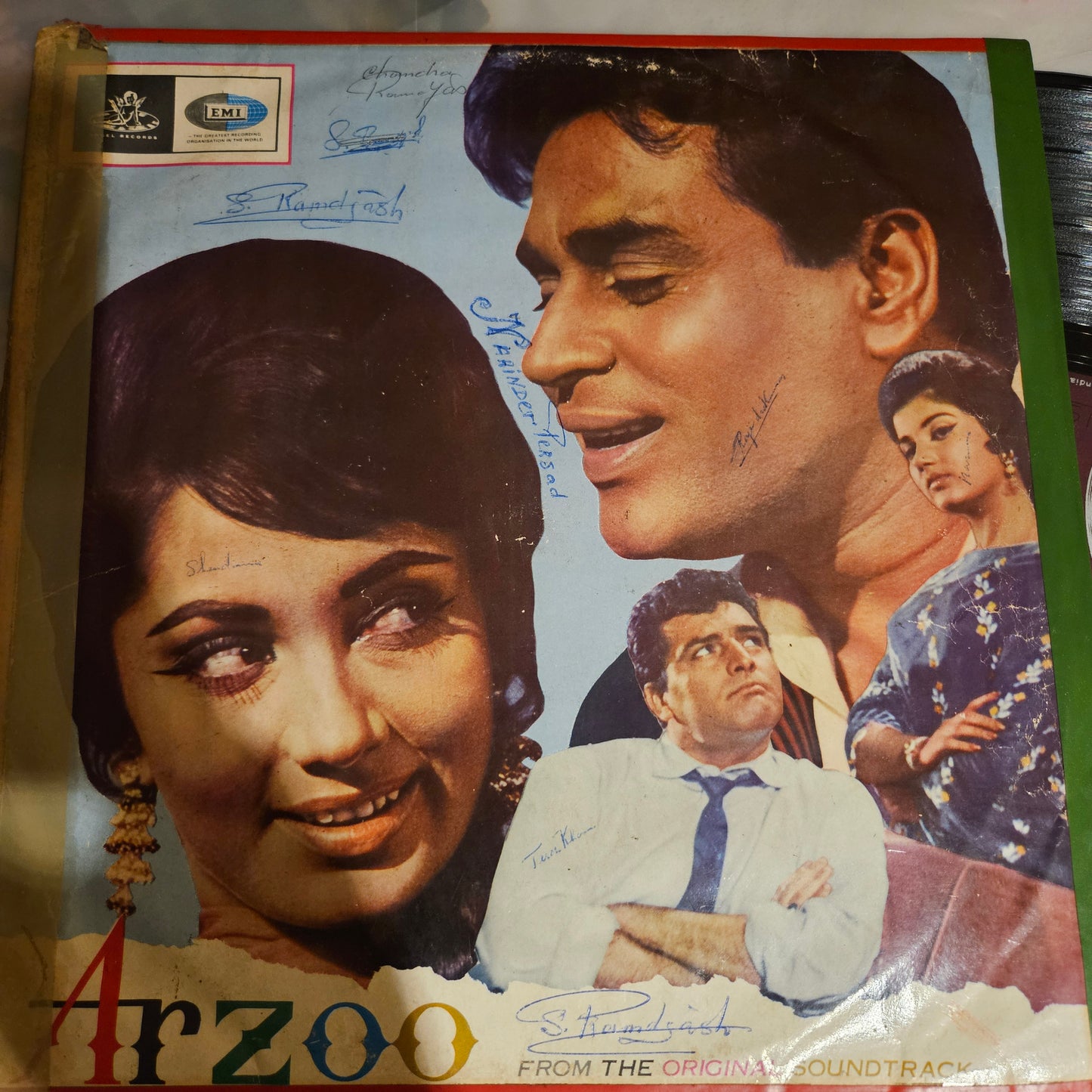 Arzoo - Shankar Jaikishan superhit 1st Angel in VG+ condition