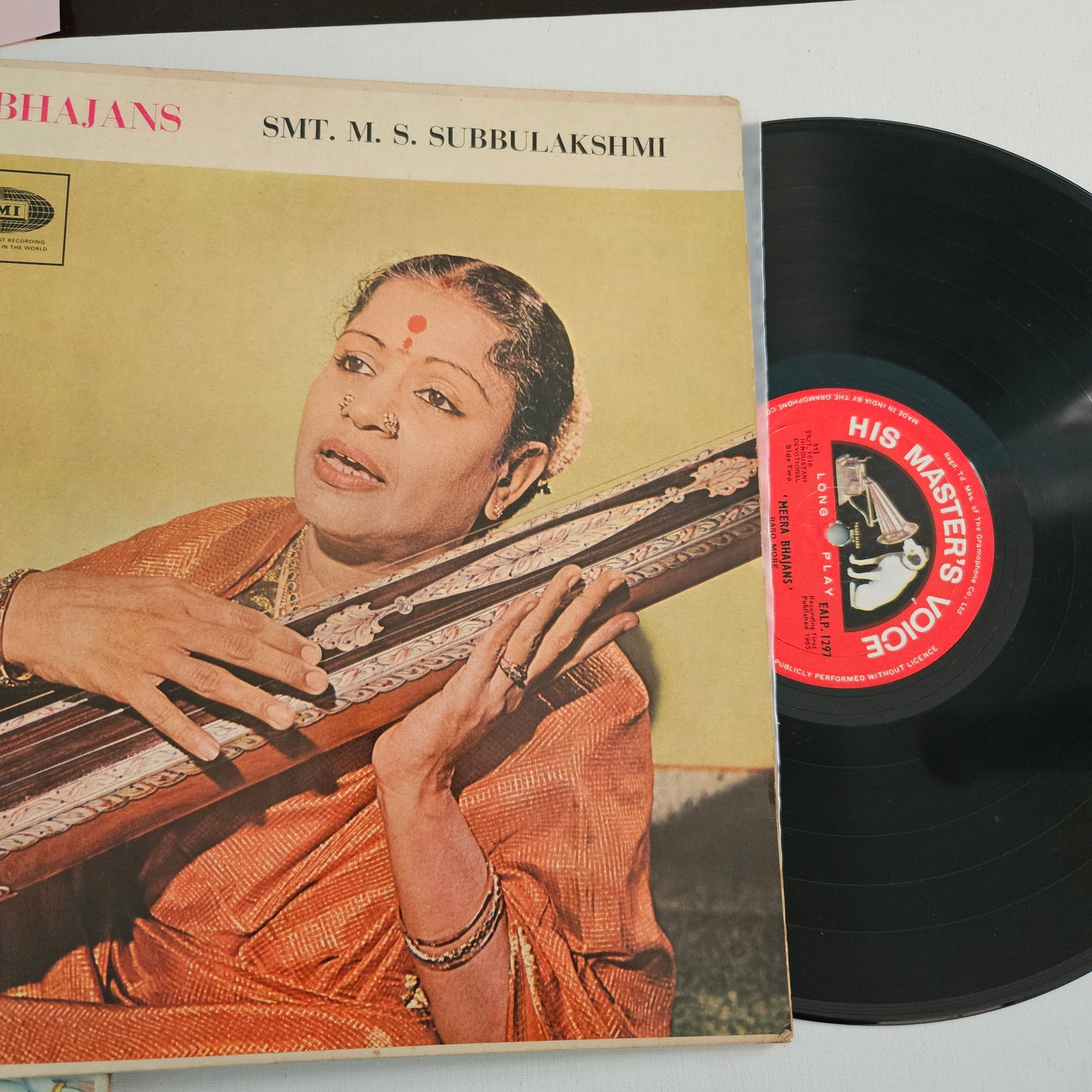 Smt. M. S. Subbulakshmi – Meera Bhajans classic In Near Mint
