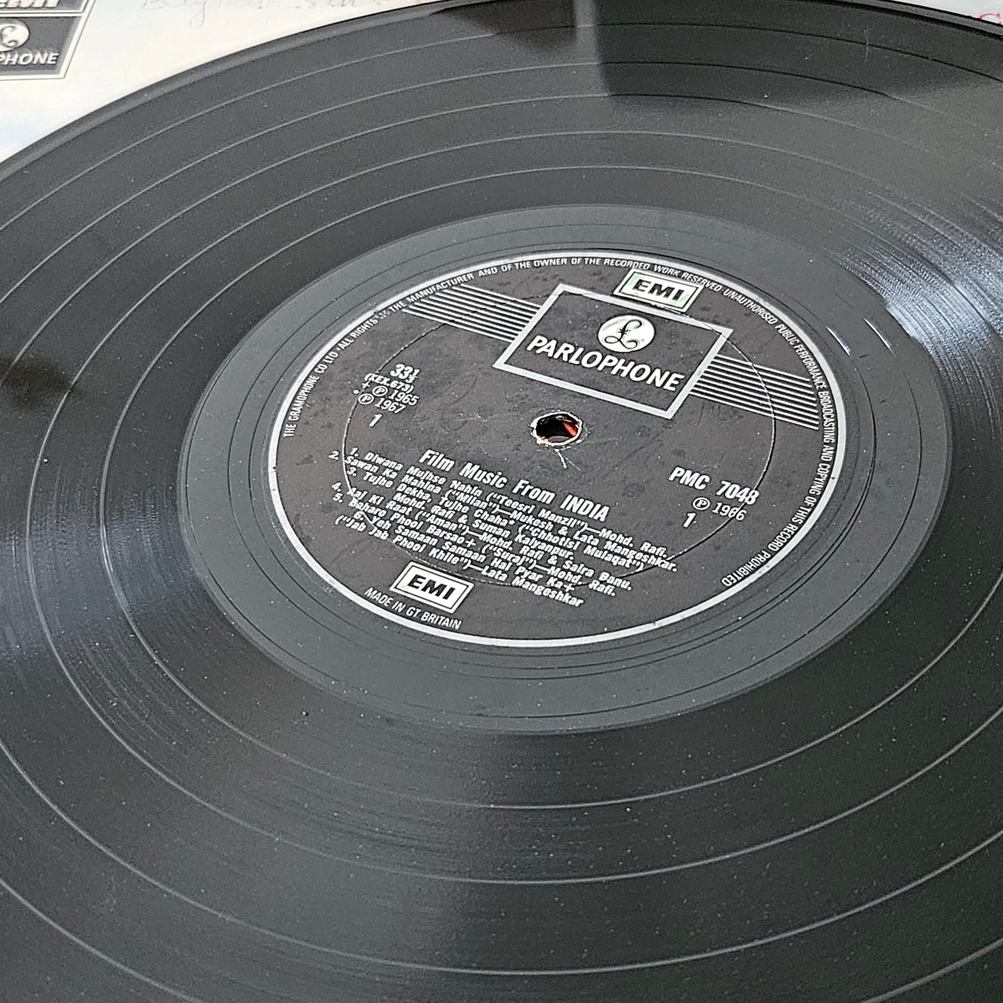 Film Music from India UK made *Superb recording and rare songs