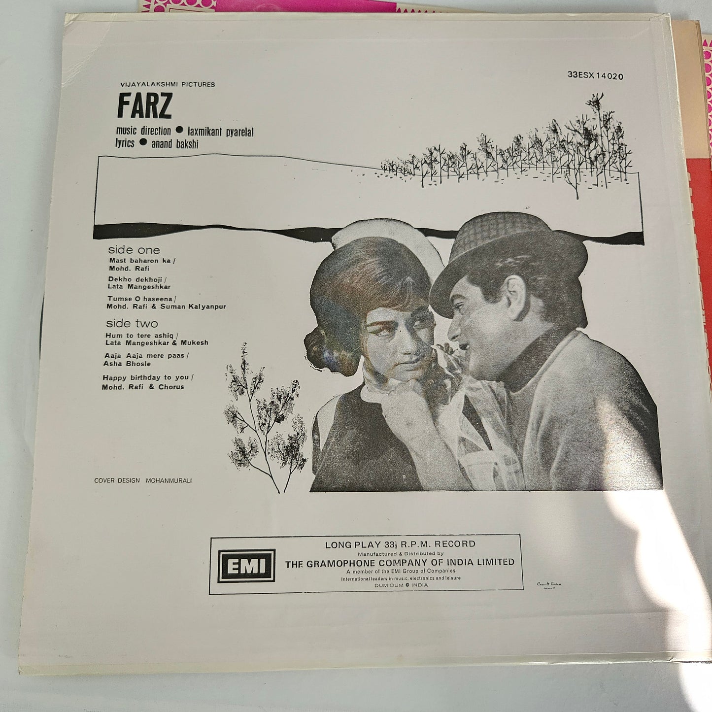 3 lps Laxmikant Pyarelal Superhit collection Farz, Mere Hamdam Mere Dost and Shagird in Excellent