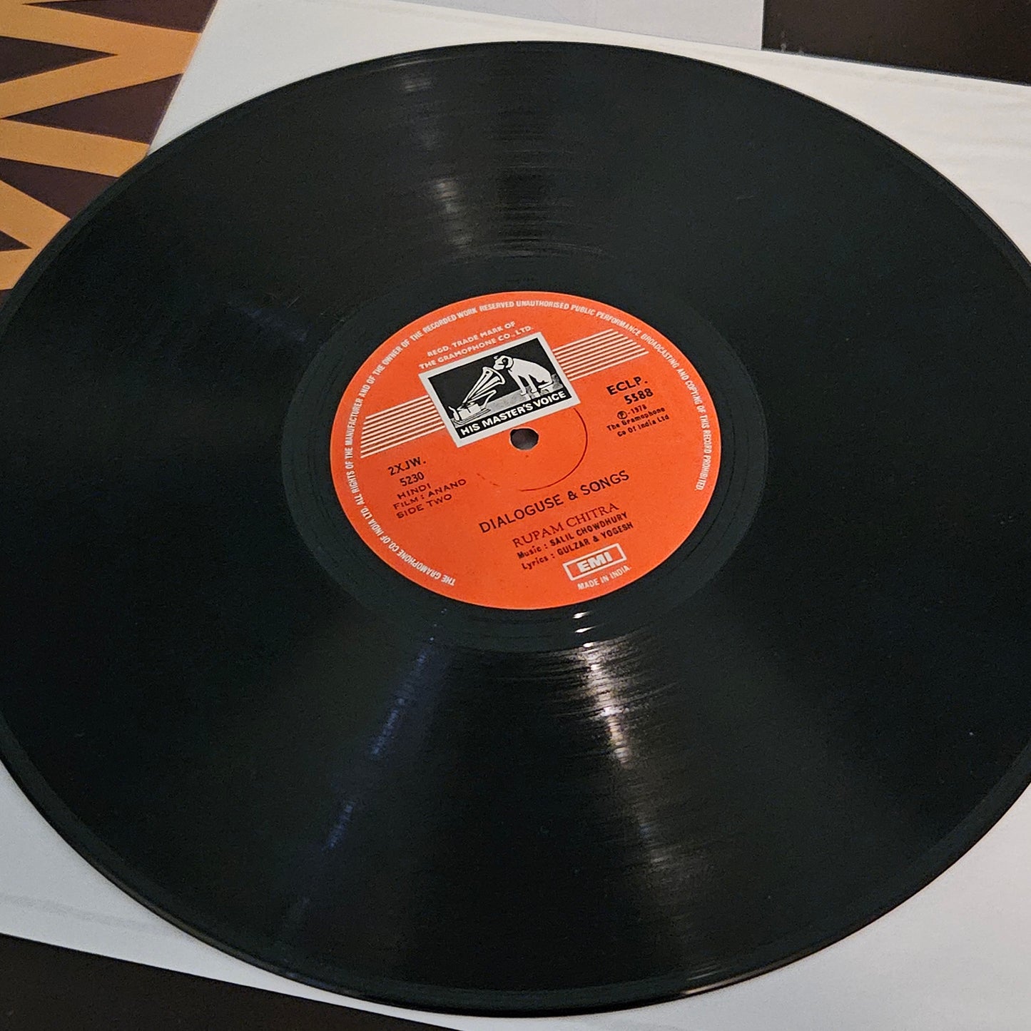 Anand Gulzar, Salil Chowdhury and Hrishida Bollywood eternal classic excellent to near mint