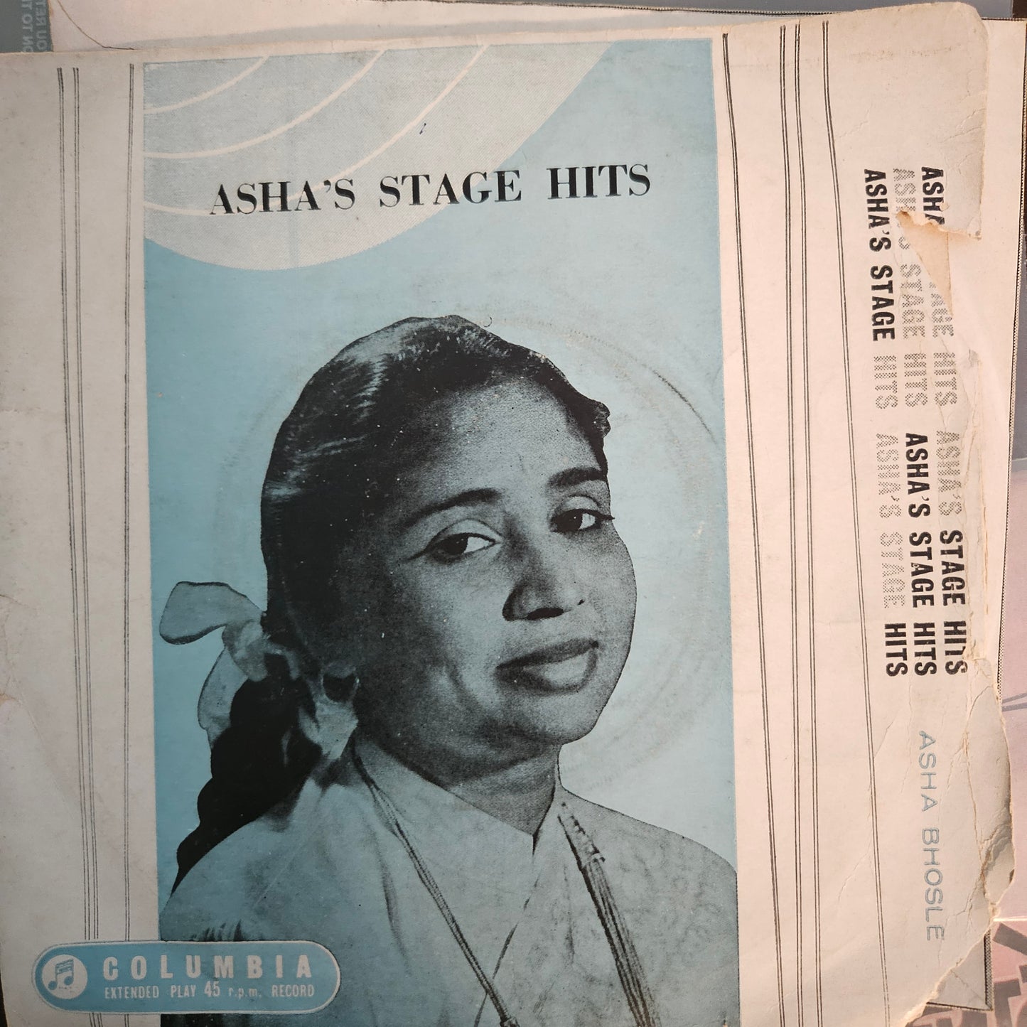 Asha Bhosle 3 Eps Package-1 in VG to excellent condition. See description and pics for details