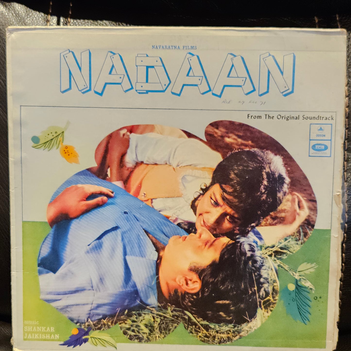 Nadaan - Rare 1st ed. Odeon double-ring Shankar Jaikishan in VG++