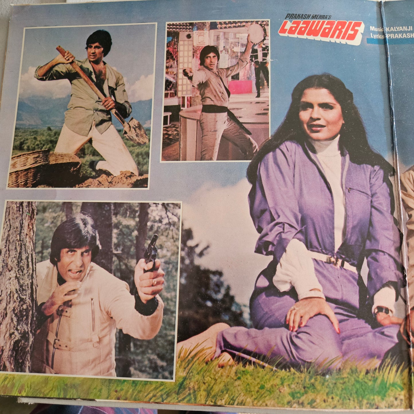 Laawaris - Amitabh blockbuster Music by Kalyanji Anandji in near mint Psych Funk- Gatefold edition