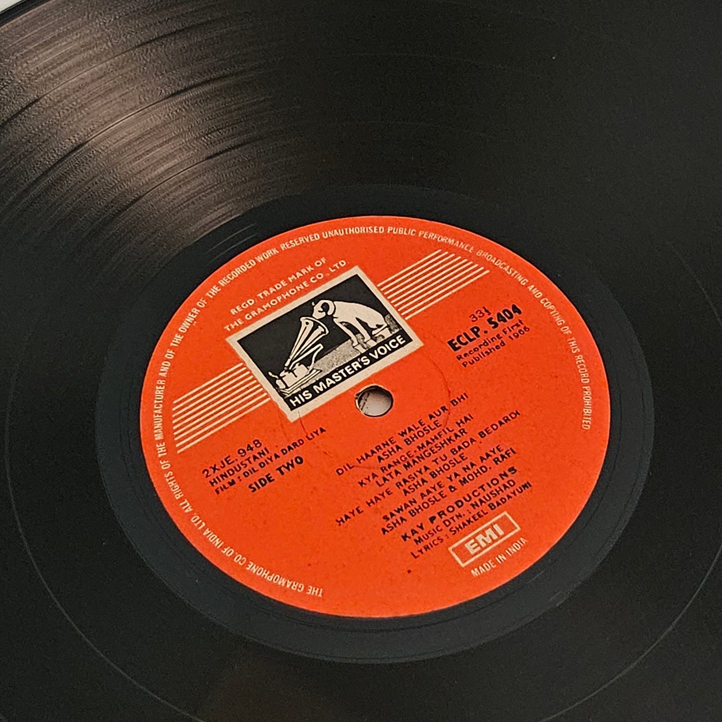 Dil Diya Dard Liya - naushad classic in Near mint