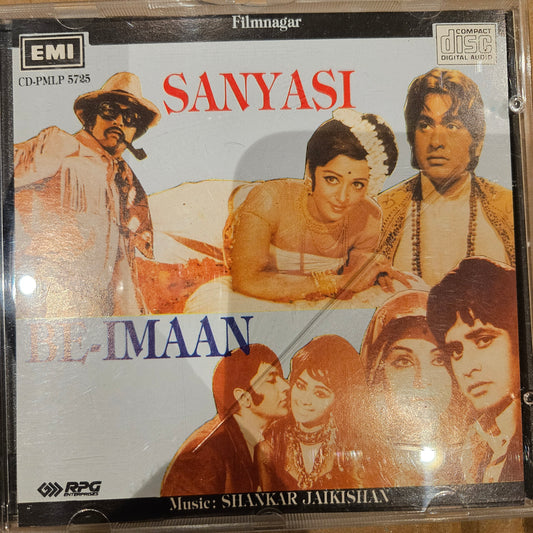 Sanyasi and Be-imaan  - Audio CD - Made in England