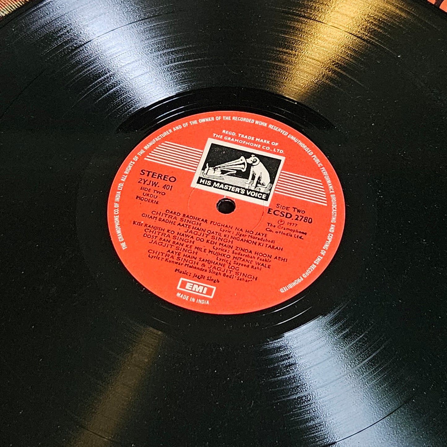 Ghazals - Jagjit Singh and Chitra Singh -   The Unforgettables in excellent condition