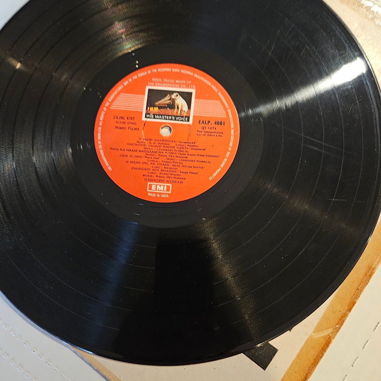 Kishore Kumar- Rare collection in VG condtion - EALP 4001