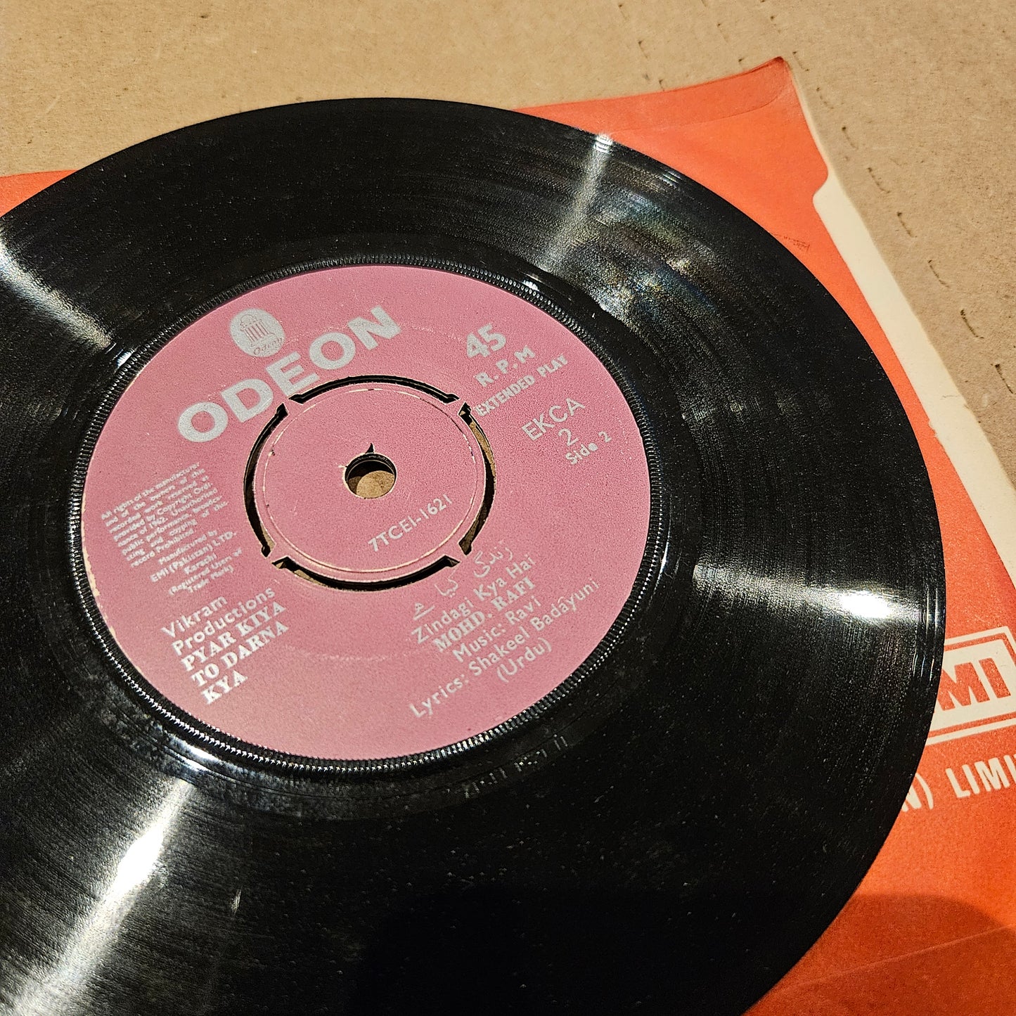 Pyar Kiya To Darna Kya - EP - Music Ravi - in excellent - Rare Nostalgia EKDA2