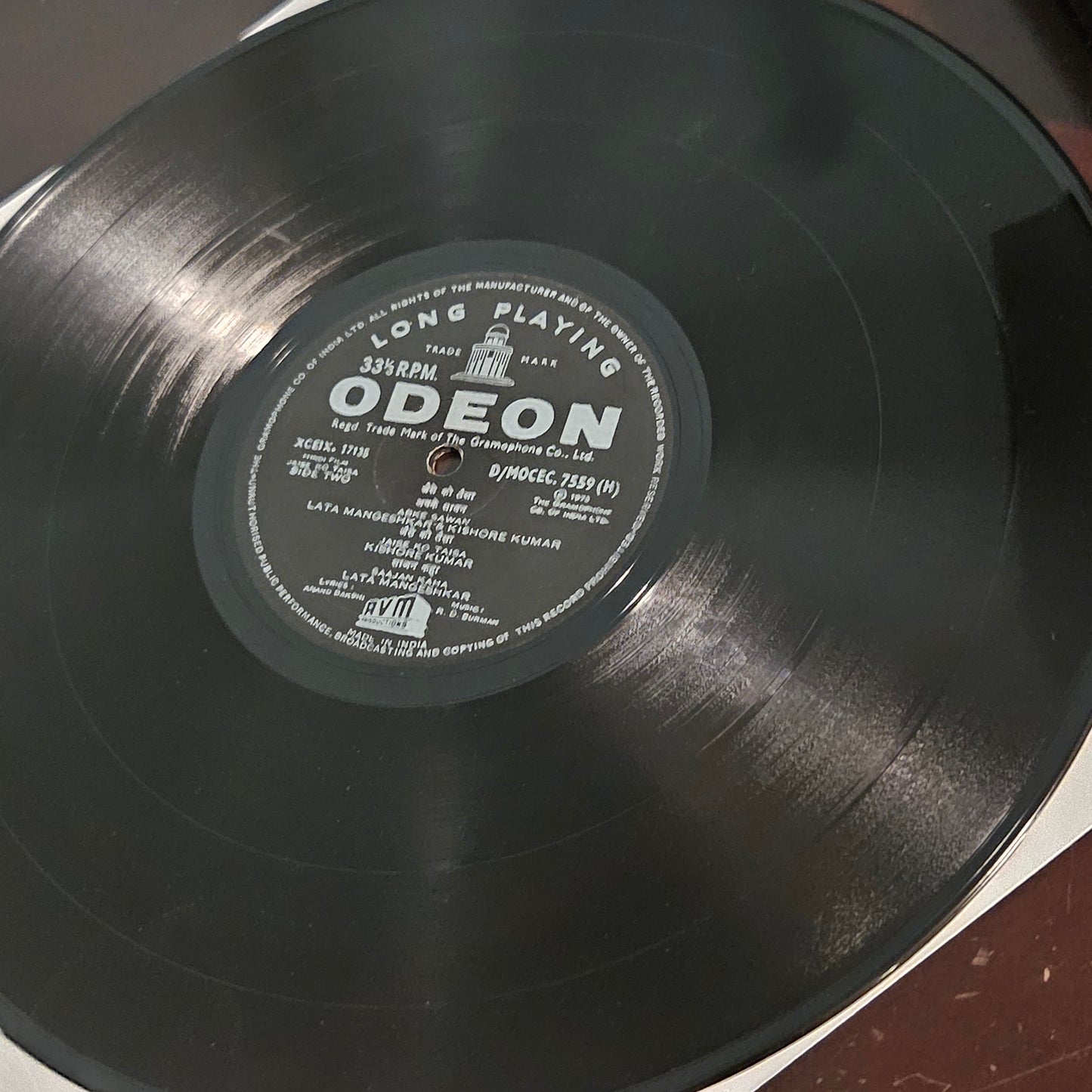 Jaise Ko Taisa - Music by R. D. Burman - Heavy Odeon in near mint condition