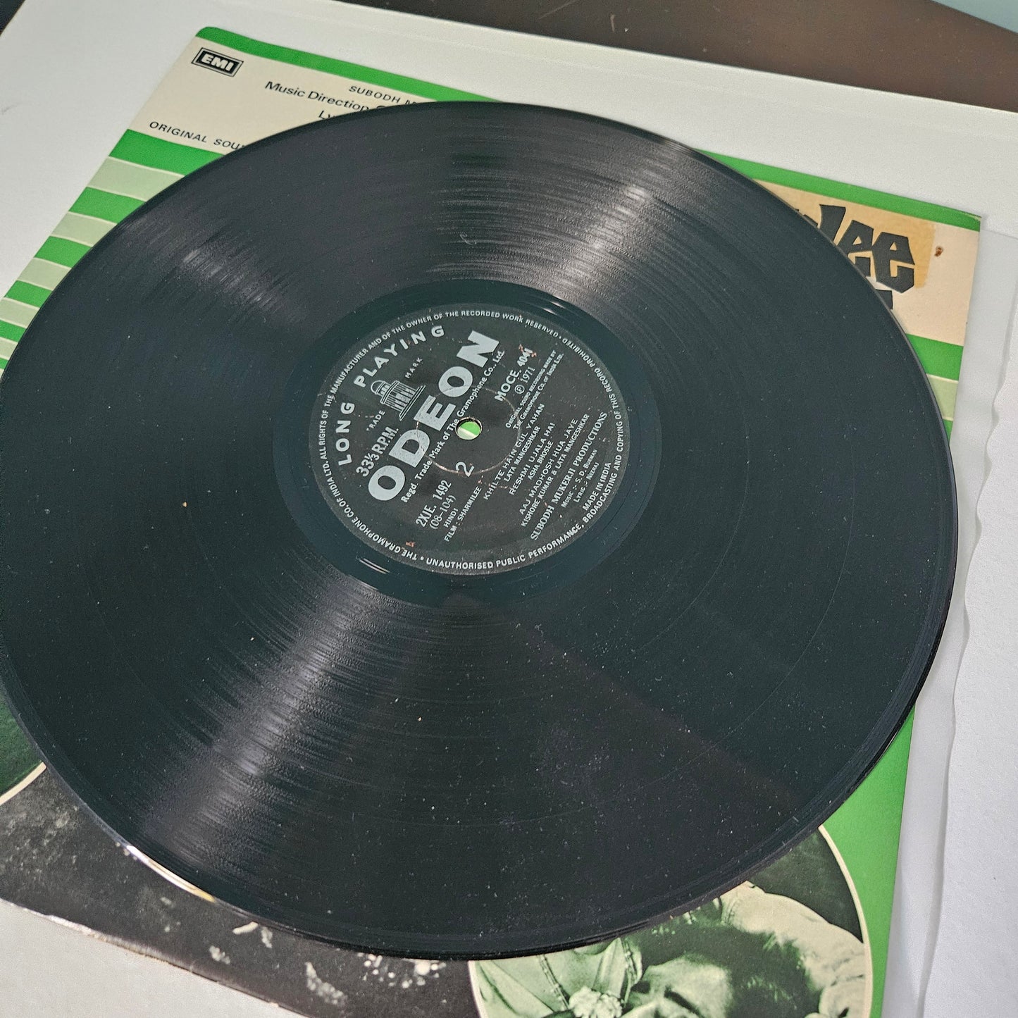 3 LPs package S D Burman blockbuster Sharmilee , Abhimaan and Guide excellent