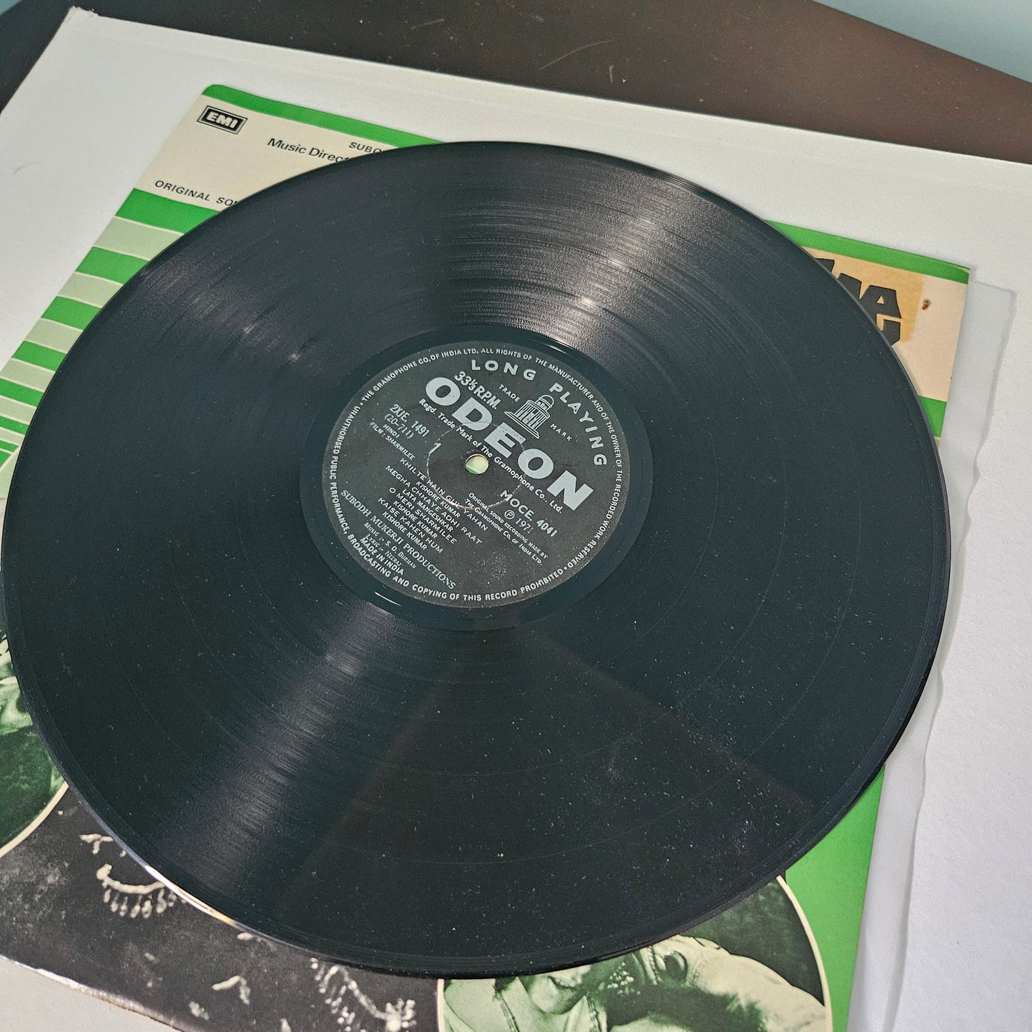 3 LPs package S D Burman blockbuster Sharmilee , Abhimaan and Guide excellent