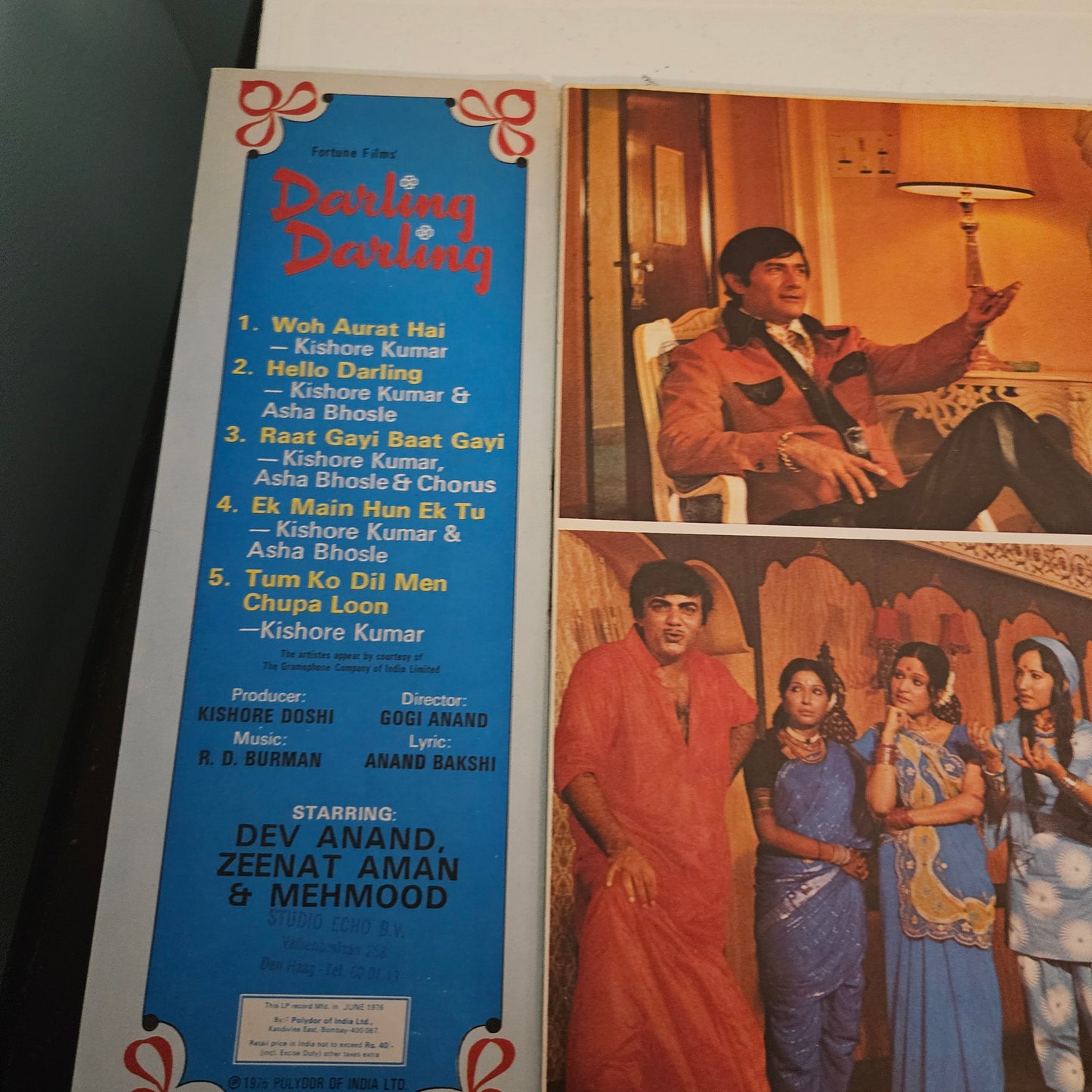 Darling Darling - R D Burman record in multifold in near mint condition