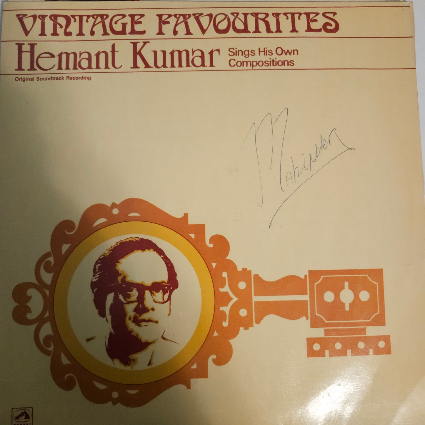 3 Lps Hemant Kumar Great collection Best albums in excellent to near mint