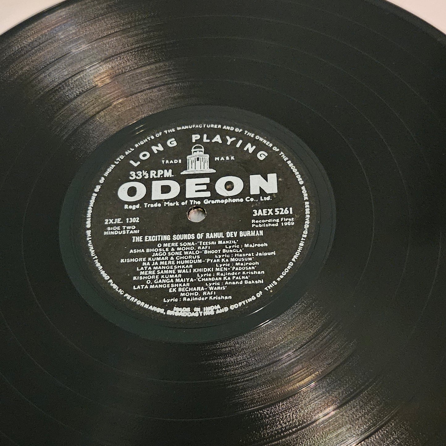 Rahul Dev Burman - Heavy odeon The Exciting Sounds Of Rahul Dev Burman in VG++ condition
