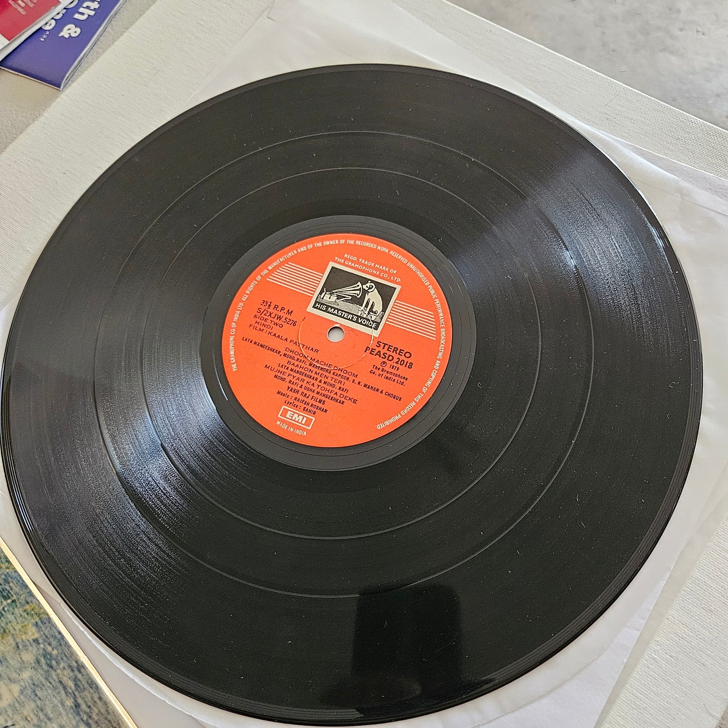 Kaala Patthar - Music by Rajesh Roshan Supreme stereo Gatefold edition in mear mint condition