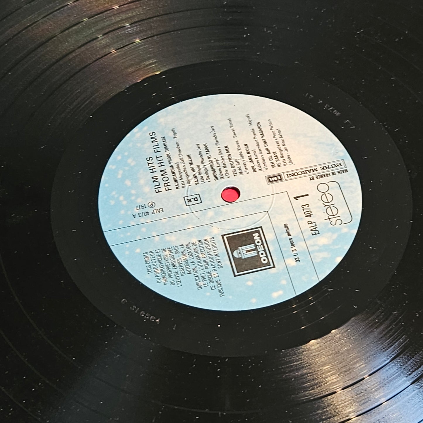 Rare EMI France Pressing Film Hits from Hit films - EALP 4073 in Near mint, A collection of good songs