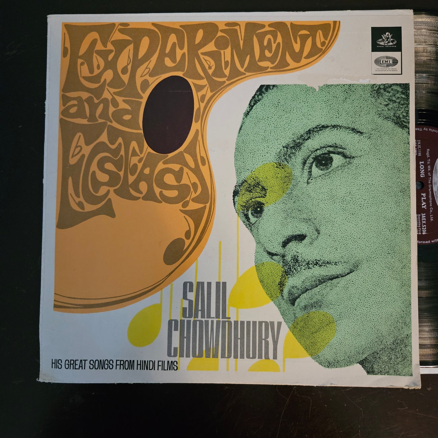 Salil chowdhury - His songs from hindi Films - 1st angel in excellent to near Mint rare songs collection