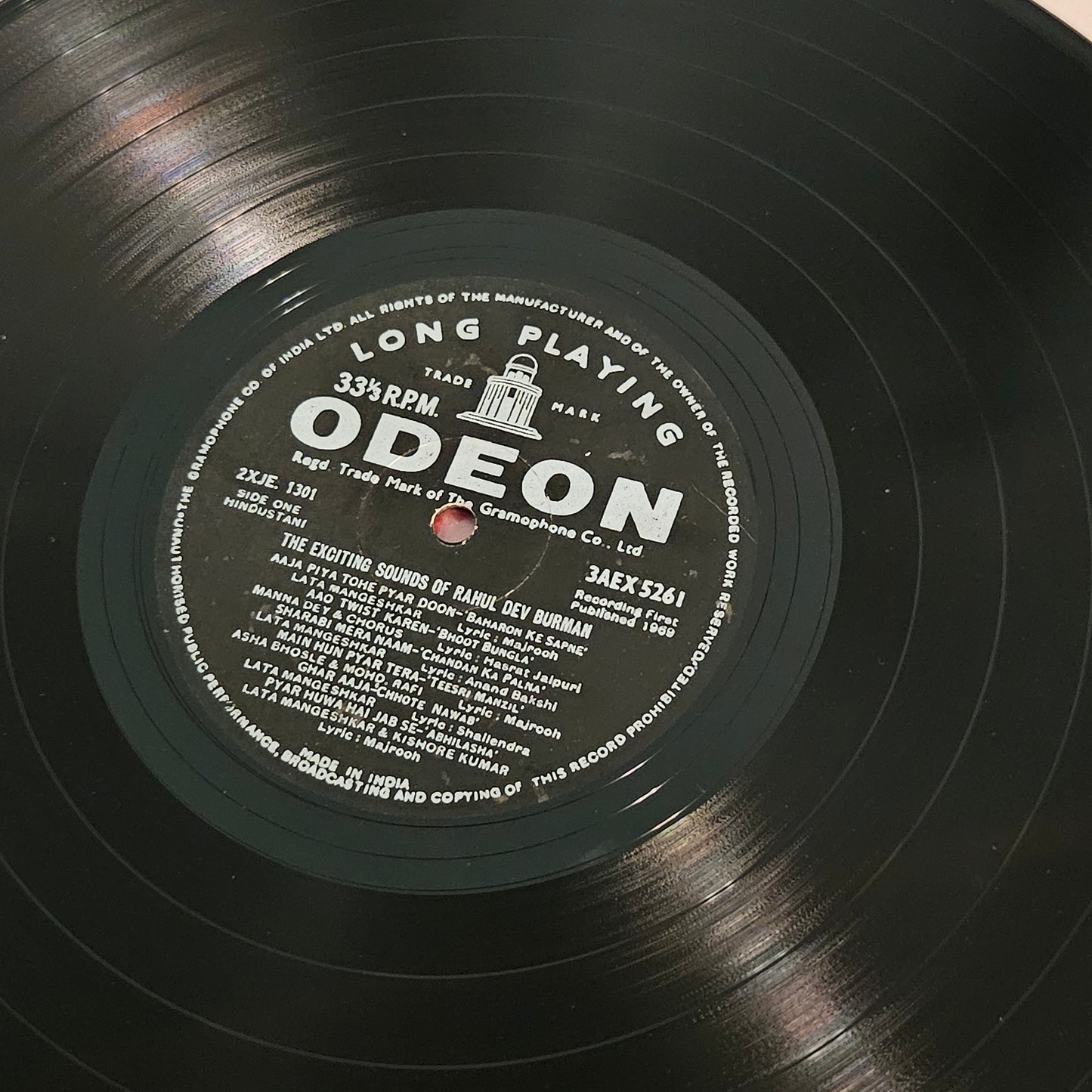 Rahul Dev Burman - Heavy odeon The Exciting Sounds Of Rahul Dev Burman in VG++ condition