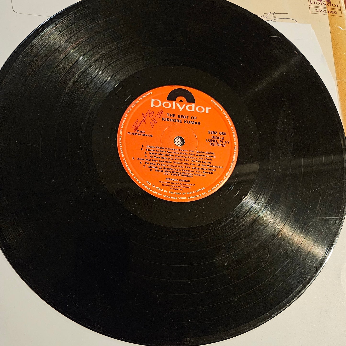 Kishore Kumar - The best of Kishore vol 1 Rare collection in VG