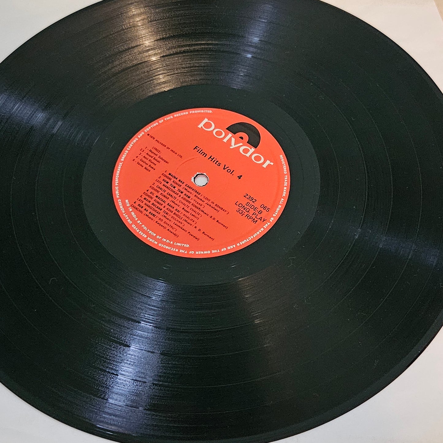Film Hits vol4 - Polydor in near mint - Rare collection