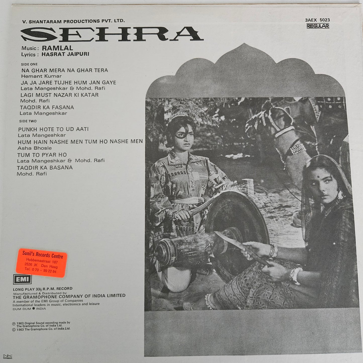 3 LPs s All time Classics Chhaya, Goonj Uthi Shehnai and Sehra , Anarkali in Near mint and pristine