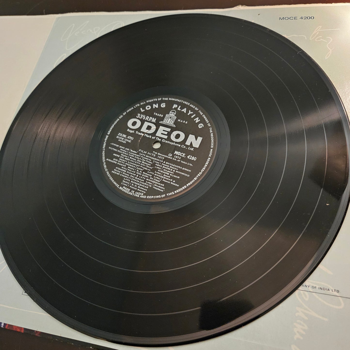 Film Hits 1973 in VG+ condition Odeon